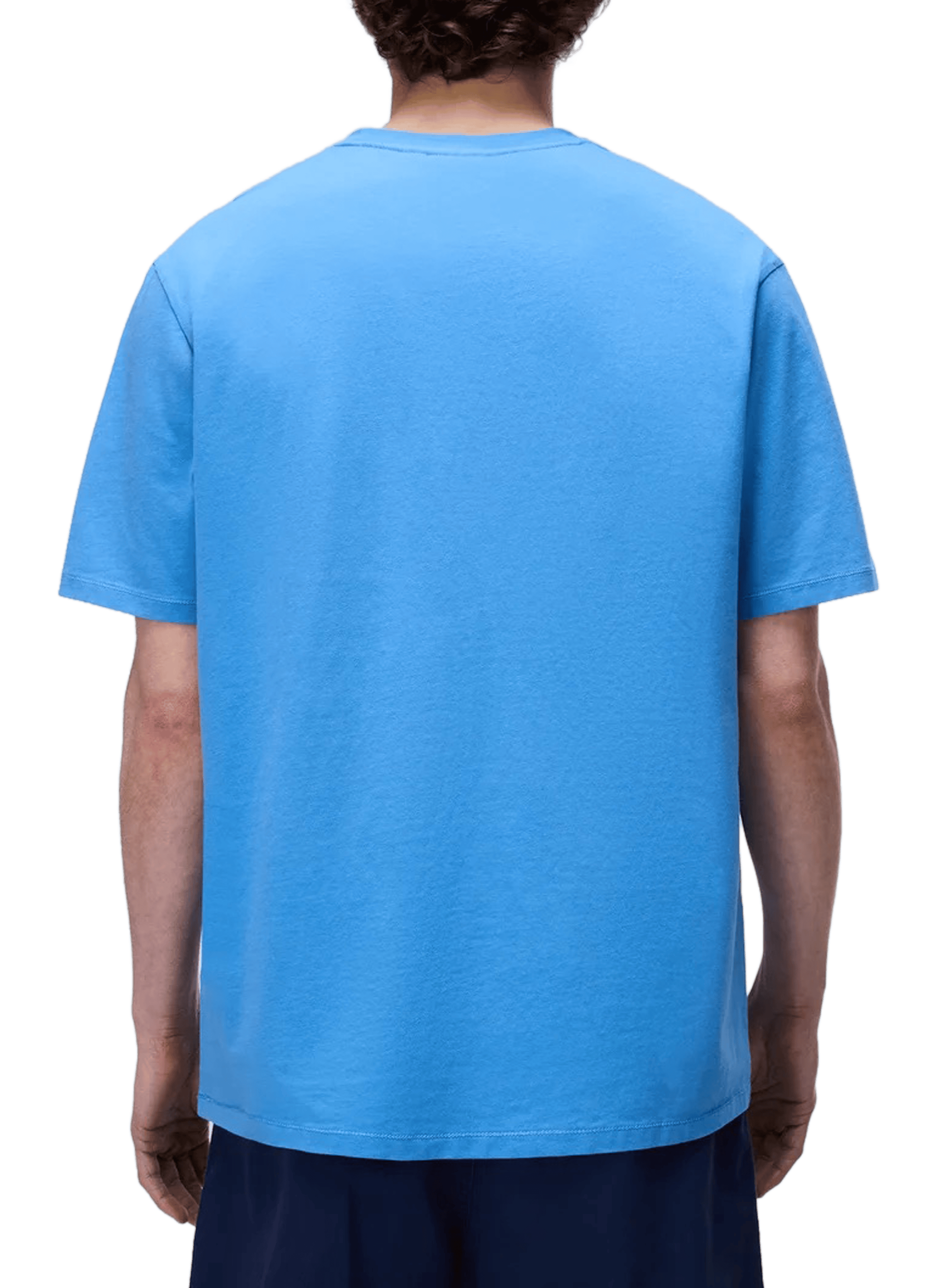 Cotton Logo T-shirt NAPAPIJRI Blue