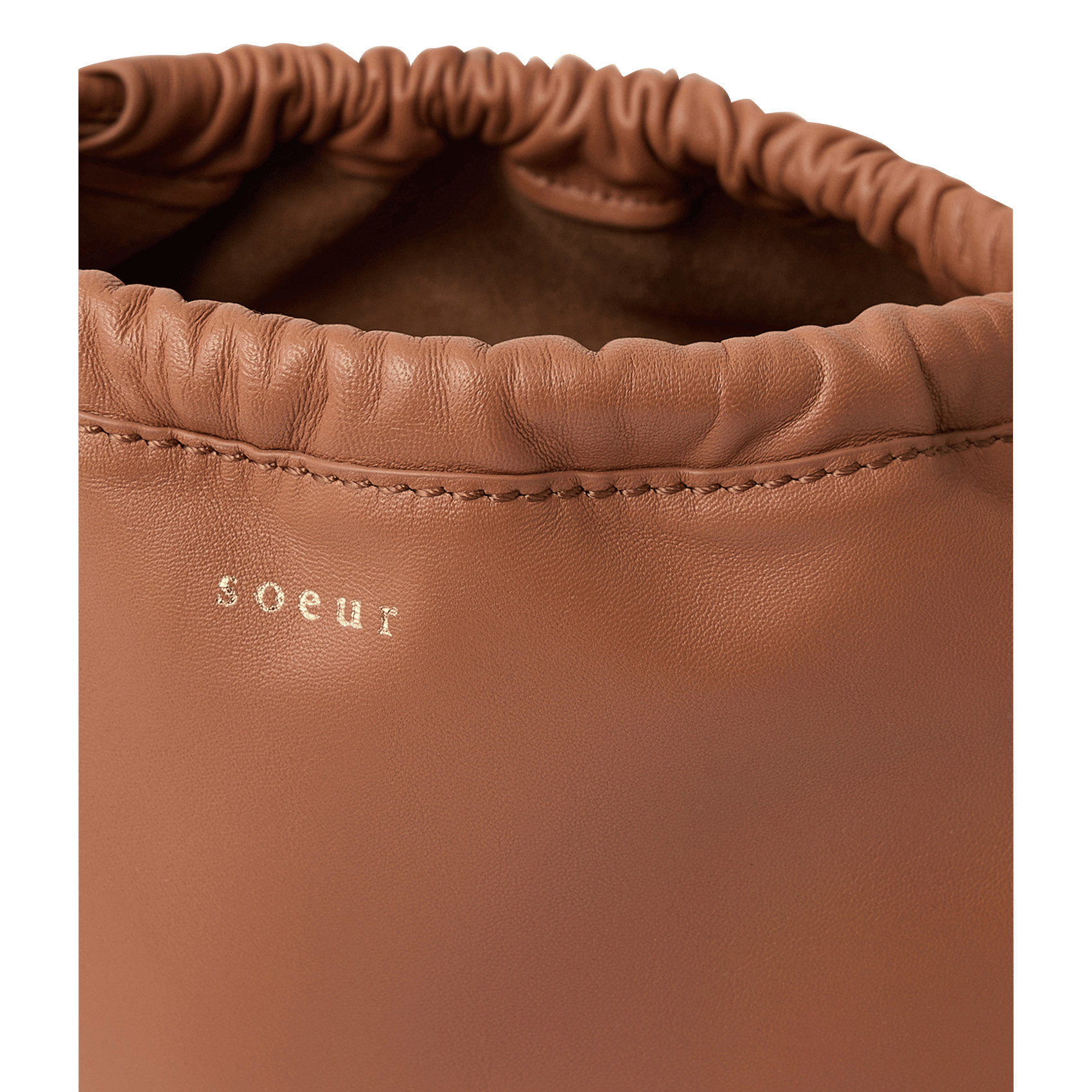 Sac bandoulière en cuir suzette SOEUR Rose