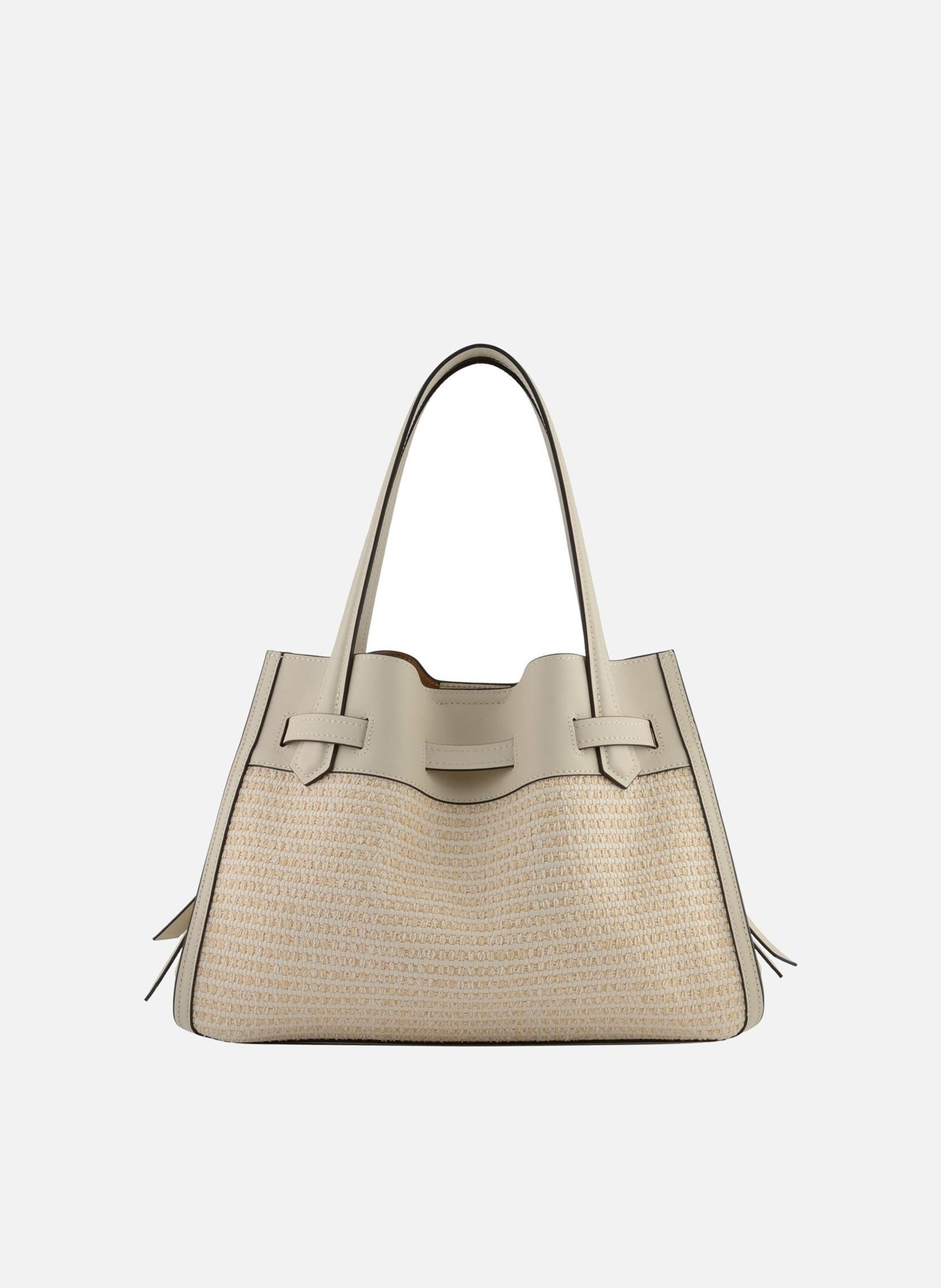 Blossom tressé | sac à main POURCHET Beige