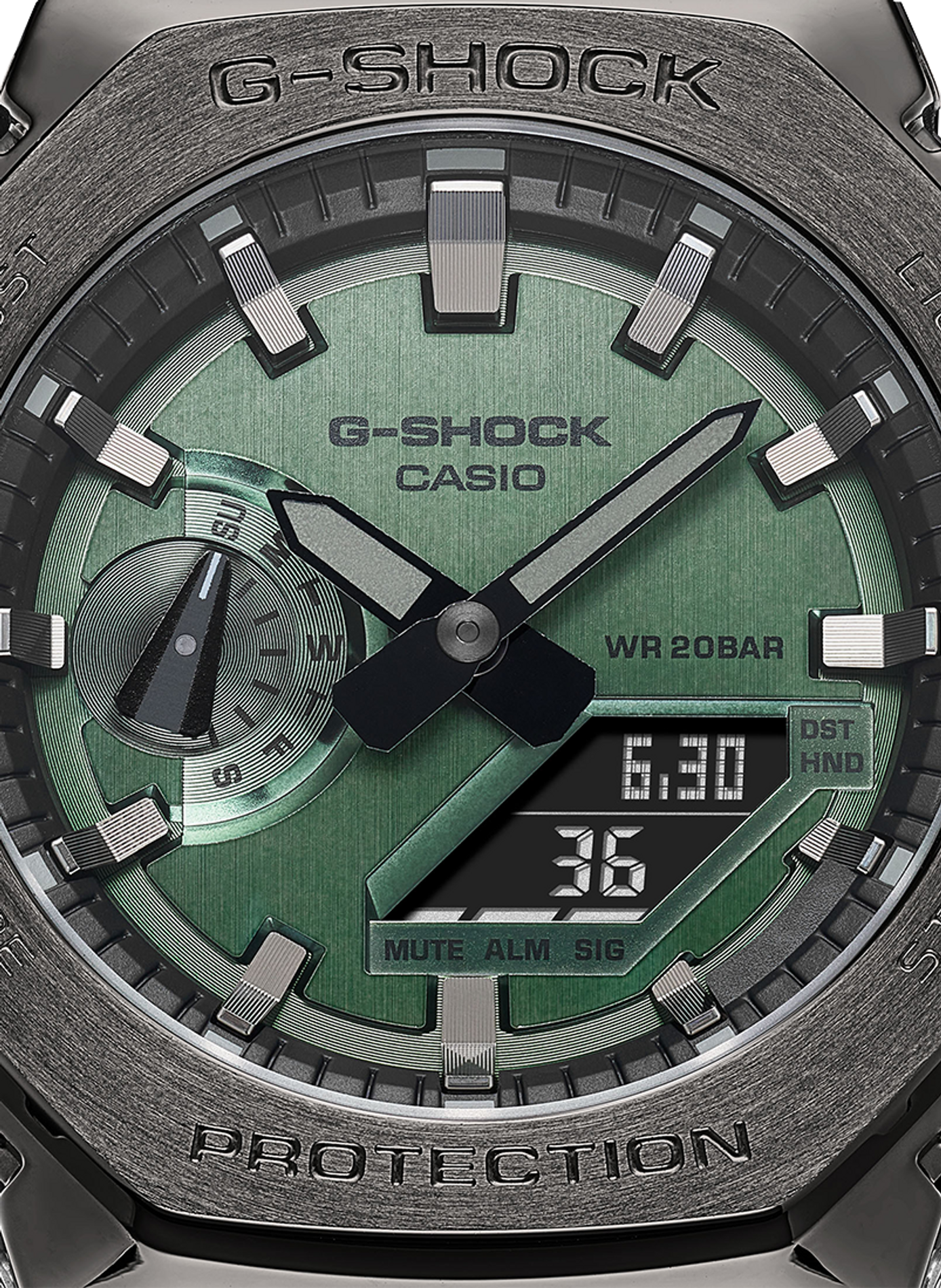 Montre G-Shock en acier CASIO Noir