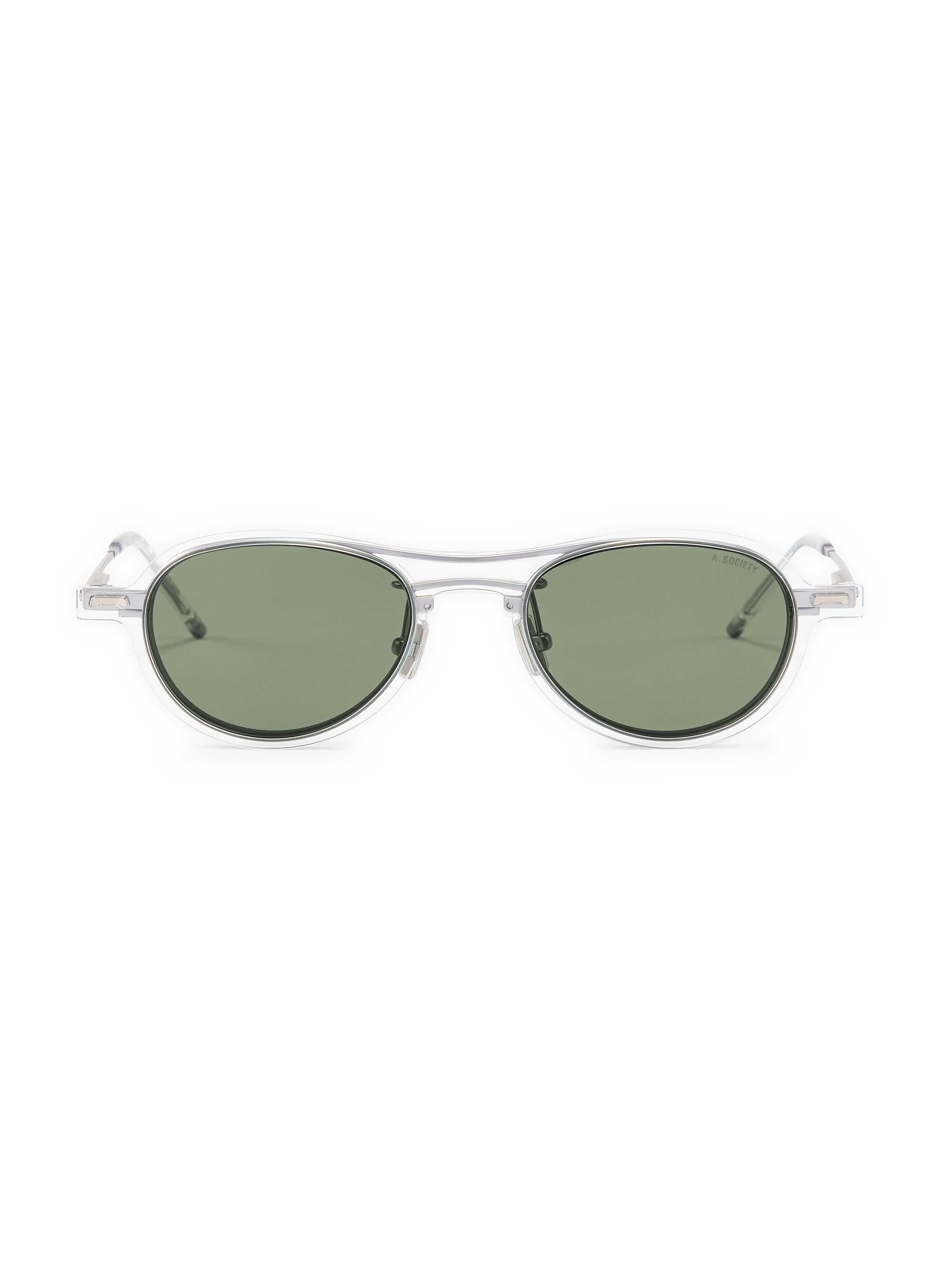 Transparent sunglasses Hikari MAISON KITSUNÉ Green