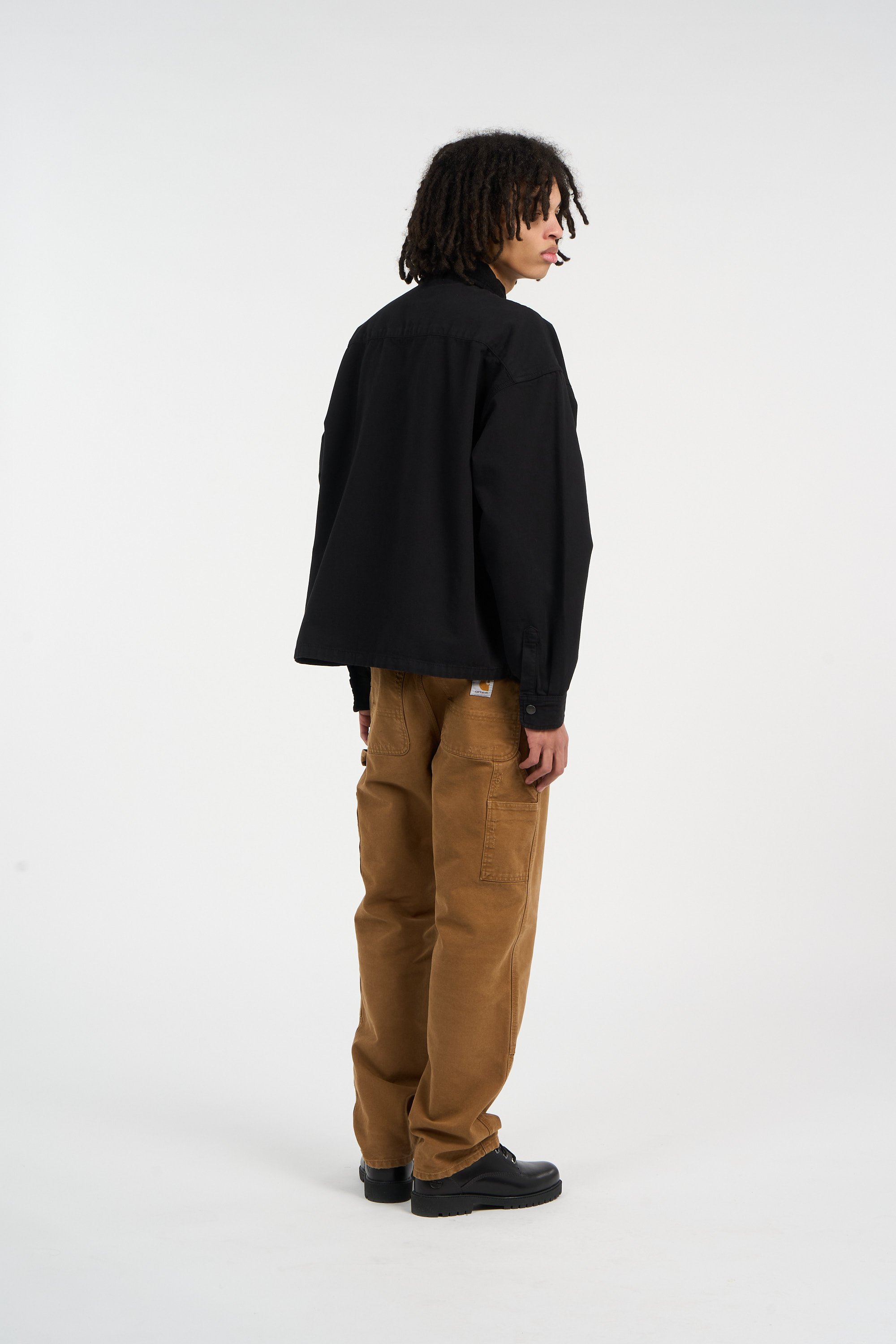 Pantalon double knee pant CARHARTT WIP Marron