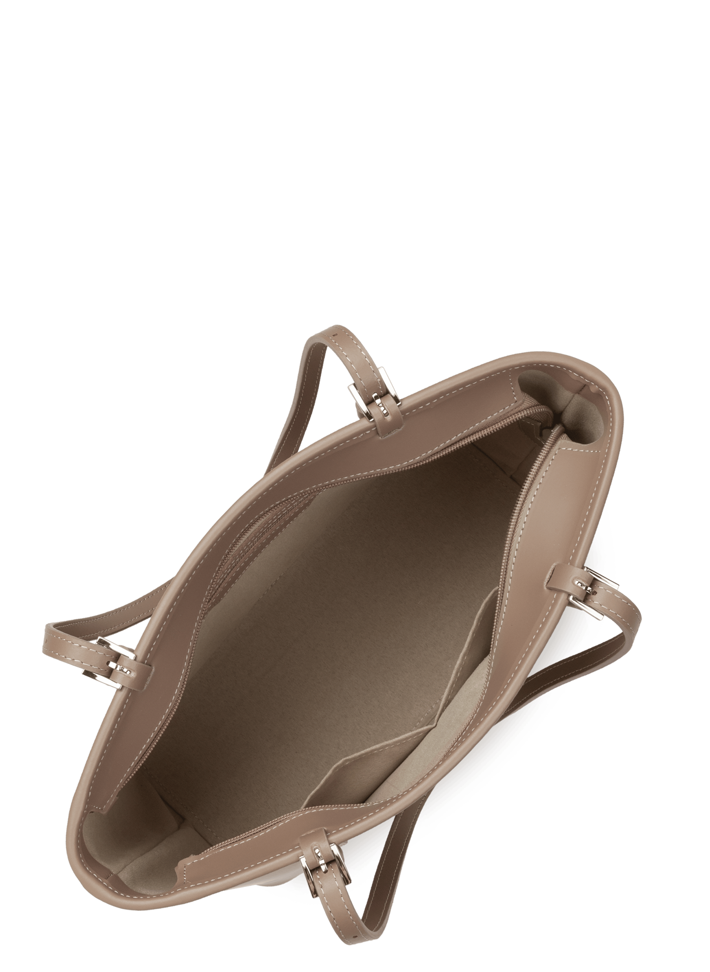 Sac cabas épaule - smooth LANCASTER Marron