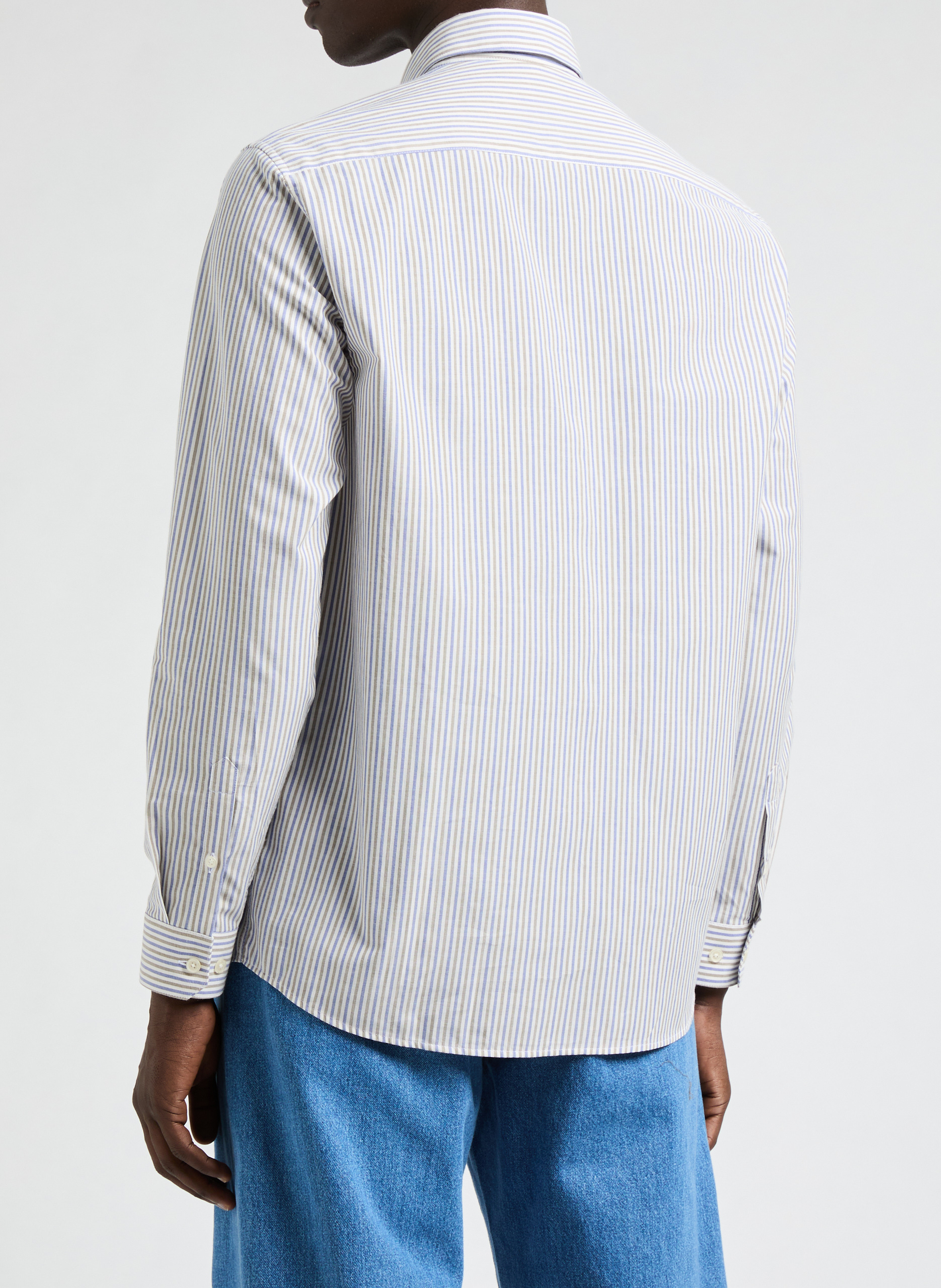 Chemise rayée Fomelos AU PRINTEMPS PARIS Bleu