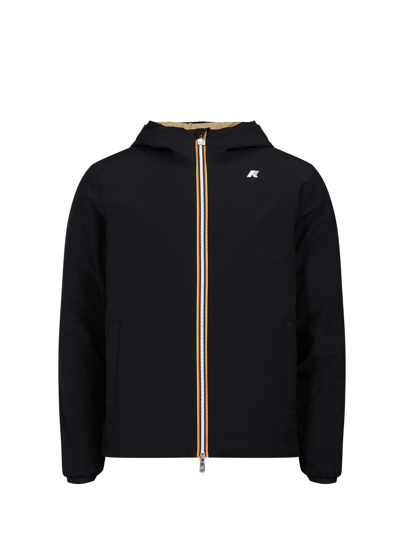 Parka with high collar K-WAY Black