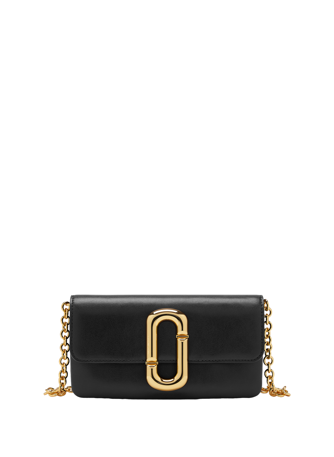 Portefeuille The Scene sur chaîne en cuir SCENE WALLET ON CHAIN Black