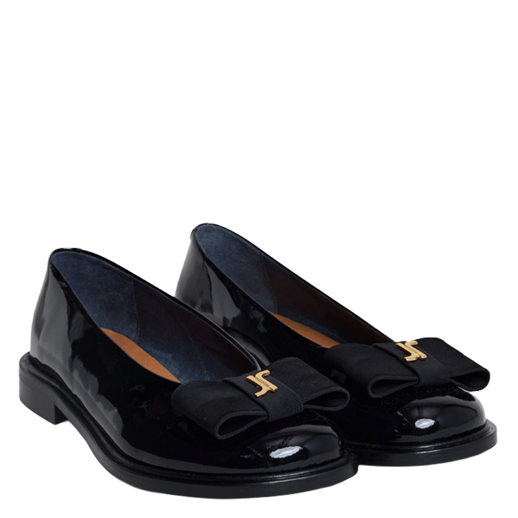 Ballerines en cuir deloise JONAK Noir