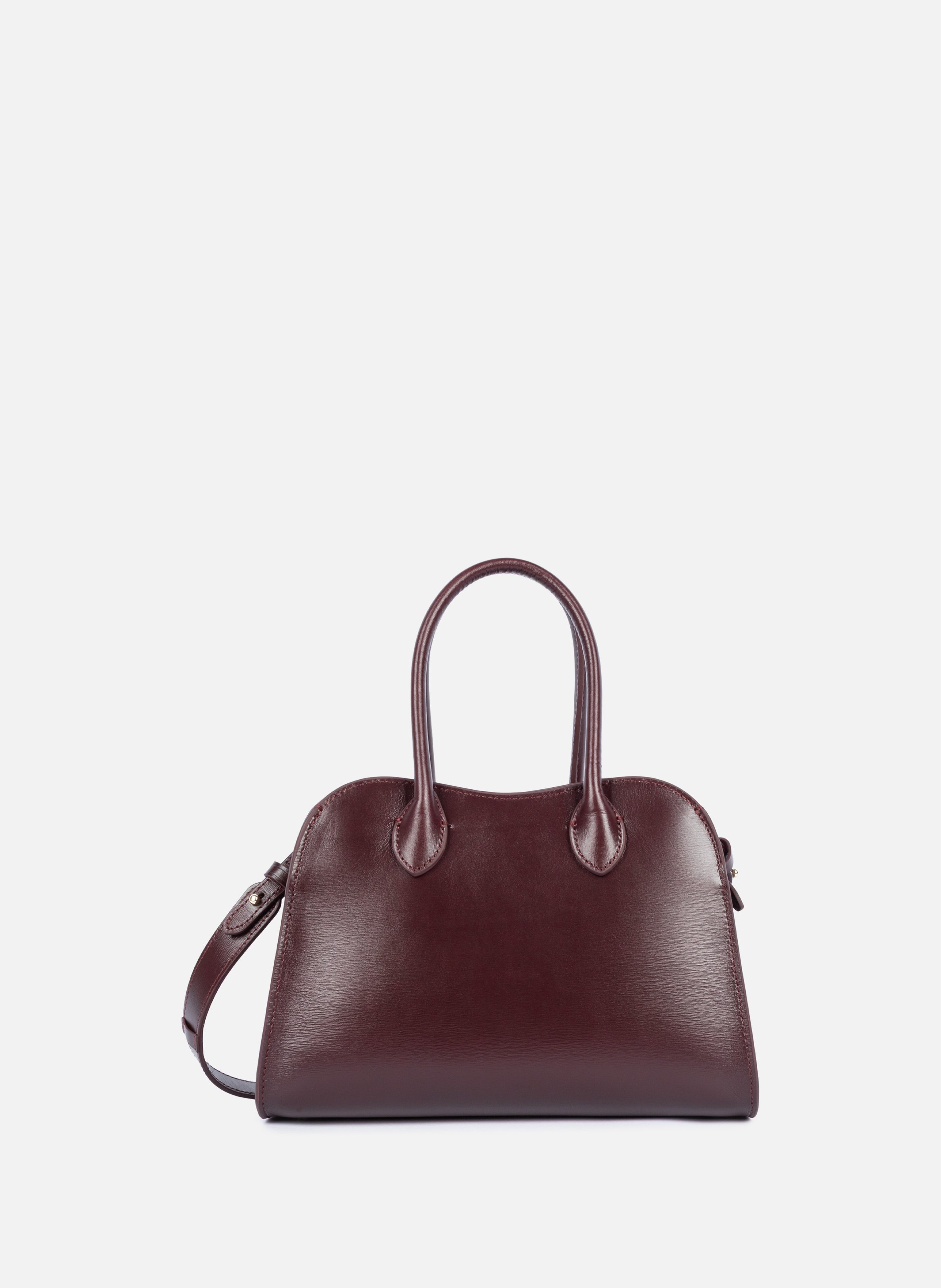 Kleine handtas - box hopper LANCASTER Rood