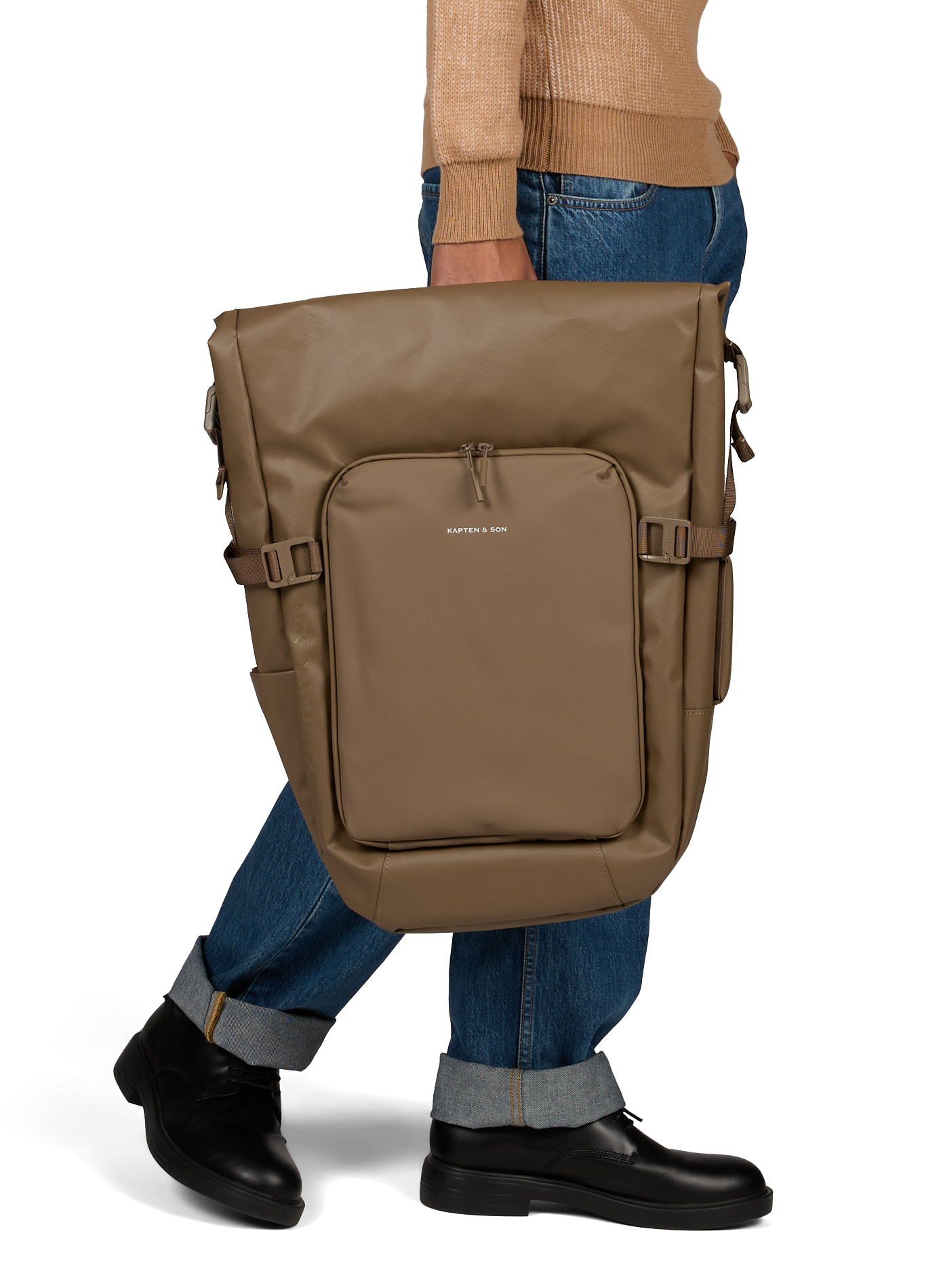 Rucksack Lisbon Pro KAPTEN & SON Braun