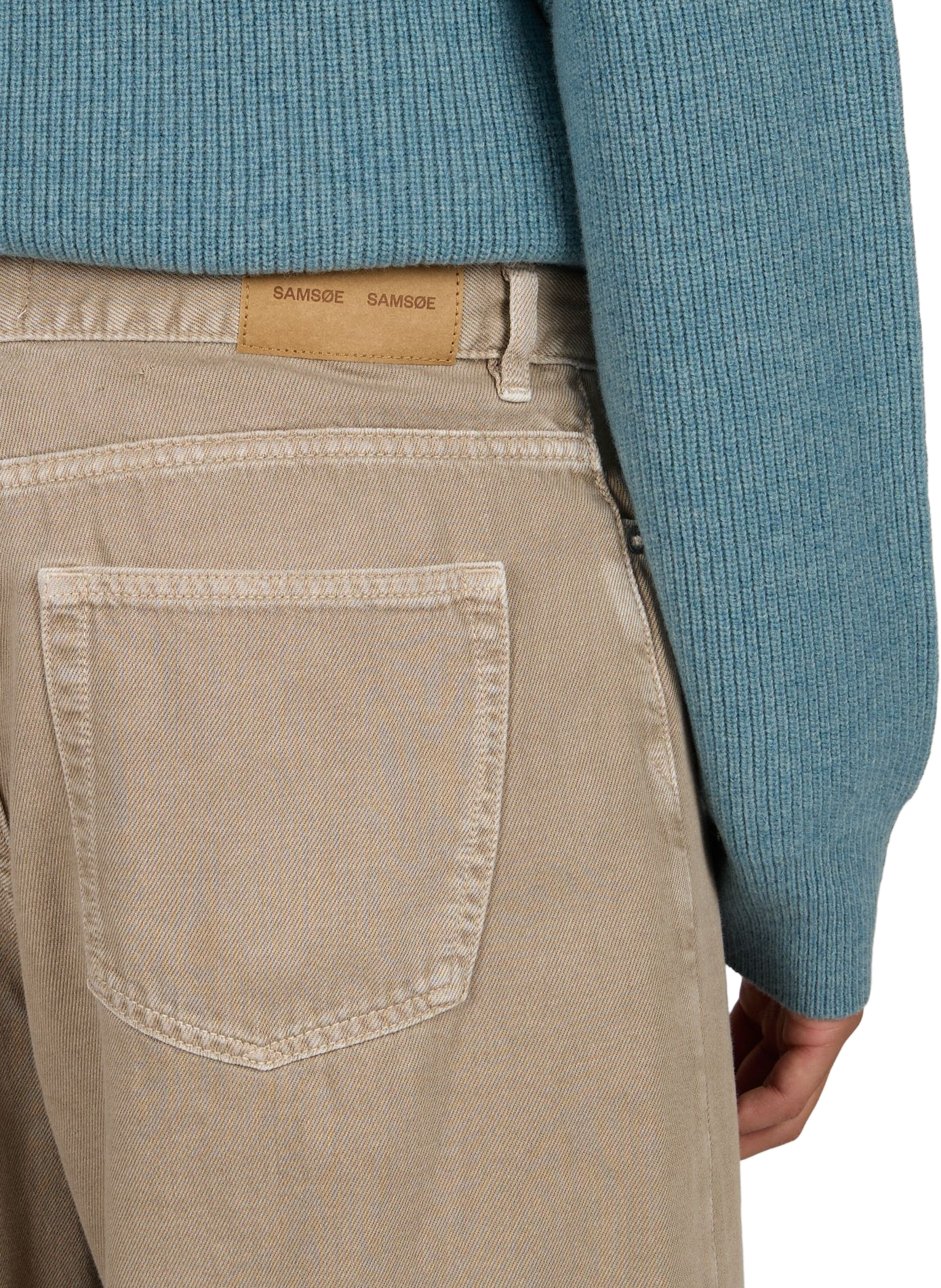 Timothy Jeans aus Baumwolldenim SAMSOE SAMSOE Beige