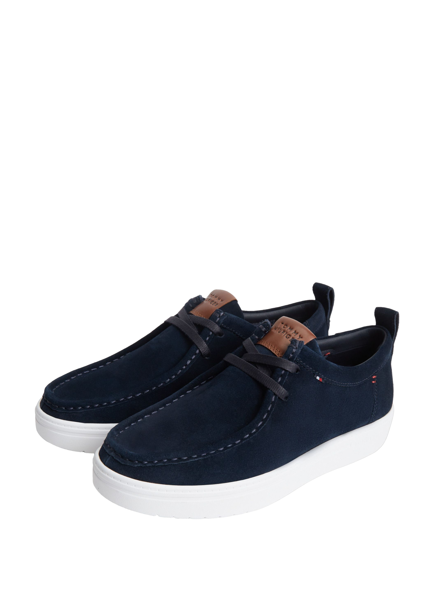 Mocassins en cuir  | Blanc TOMMY HILFIGER Homme