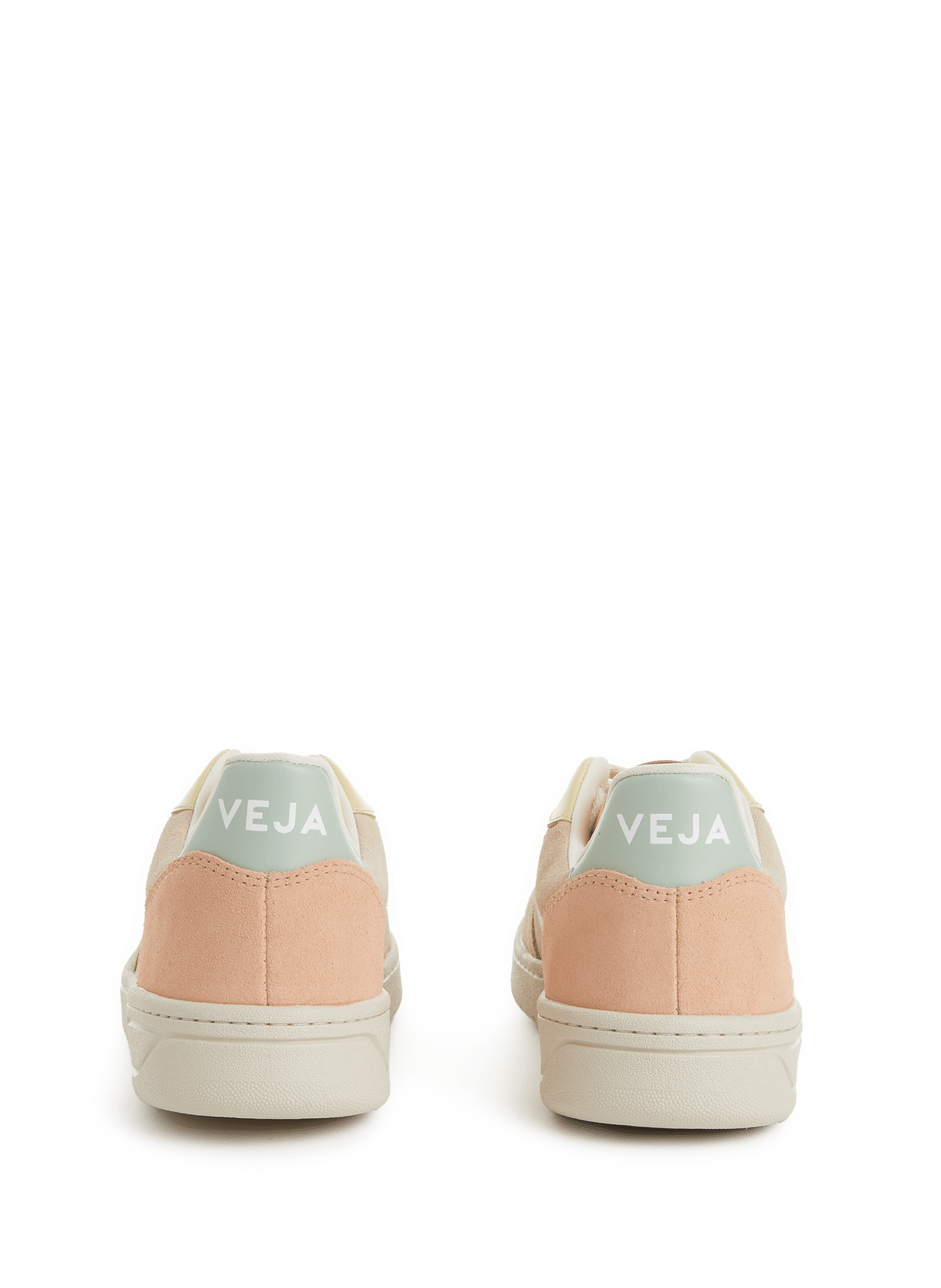 Baskets V-10 en cuir suédé VEJA Multicolore
