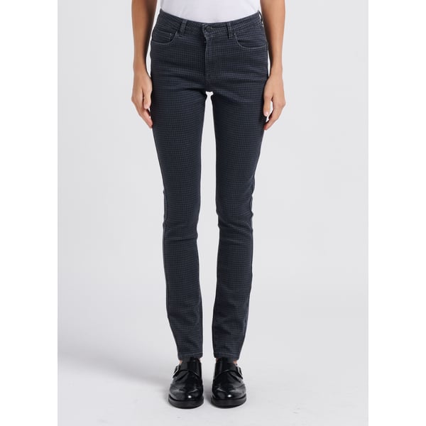 Pantalon slim en coton mélangé