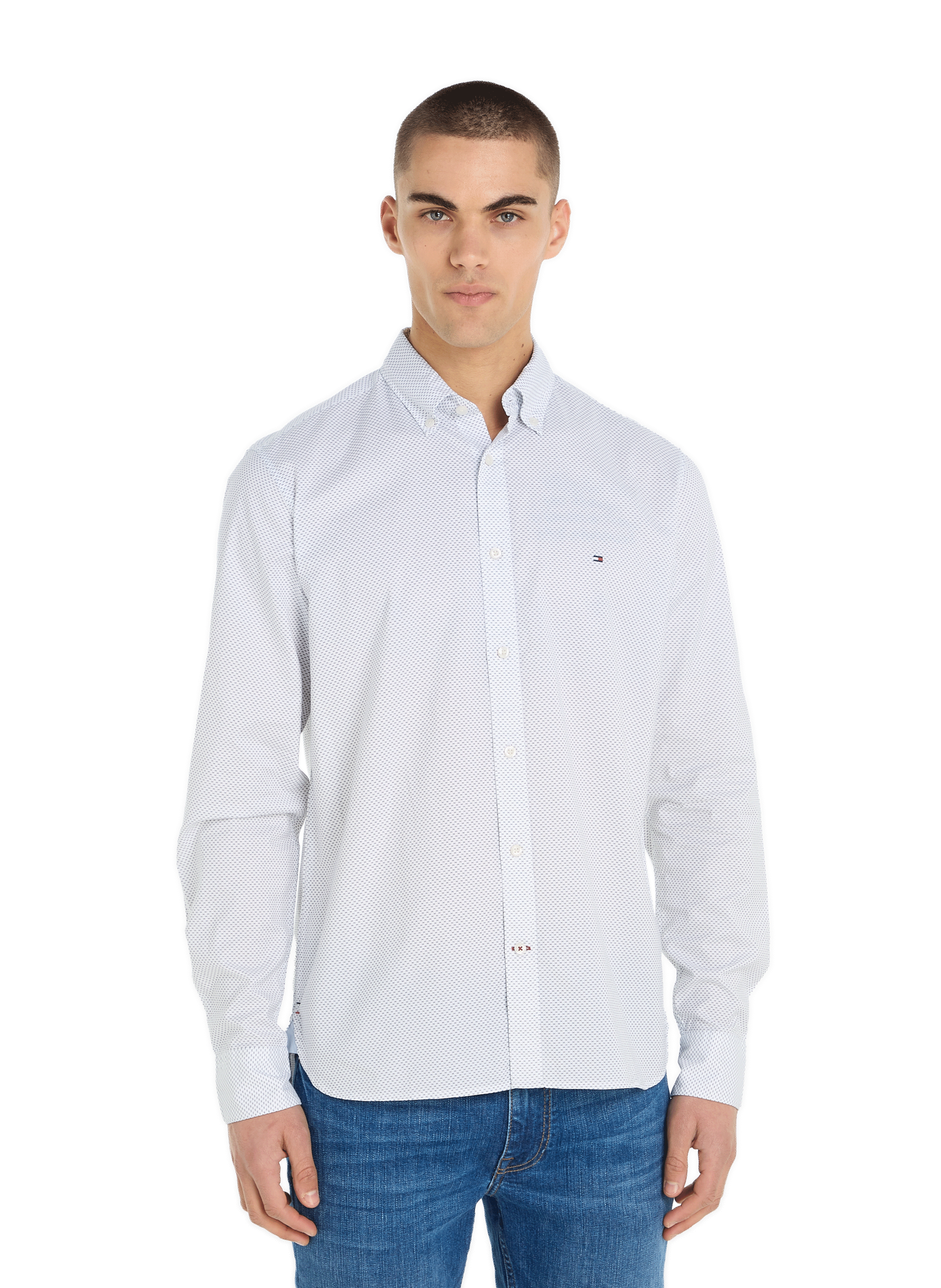 Chemise en coton TOMMY HILFIGER Multicolore