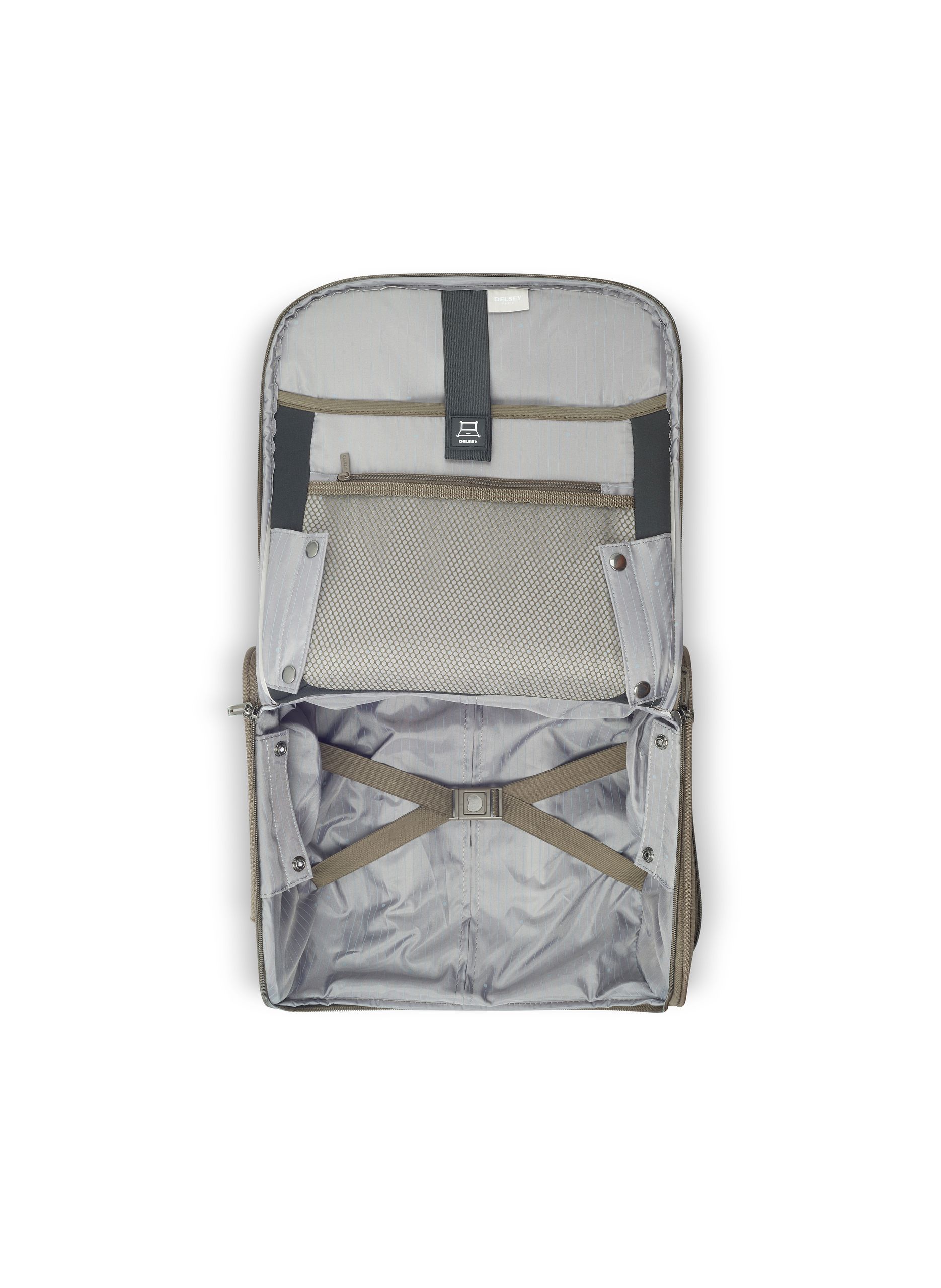 Boardcase cabine  souple taille xs - helium dlx DELSEY PARIS Marron