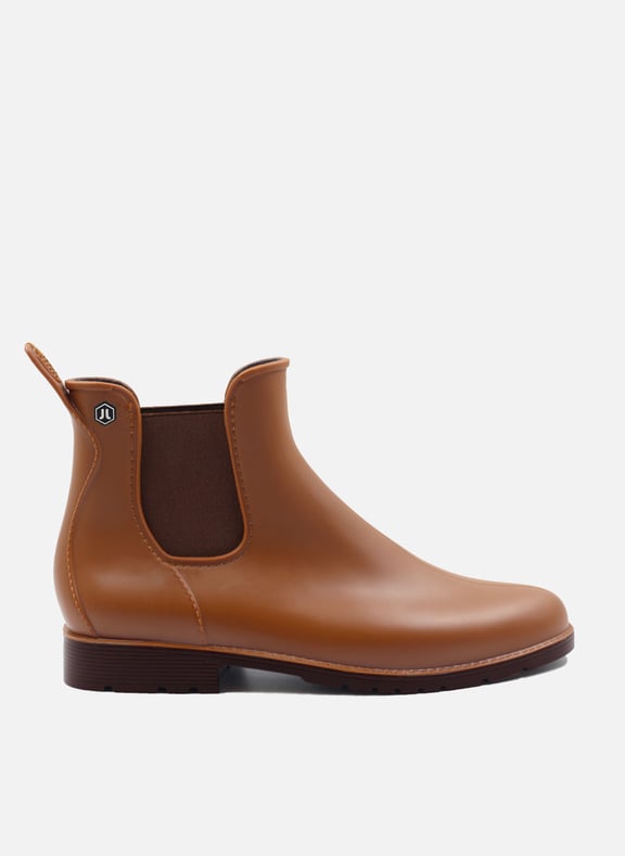 Bottines de pluie Marron by JULES & JENN JULES & JENN Bottines de pluie Marron