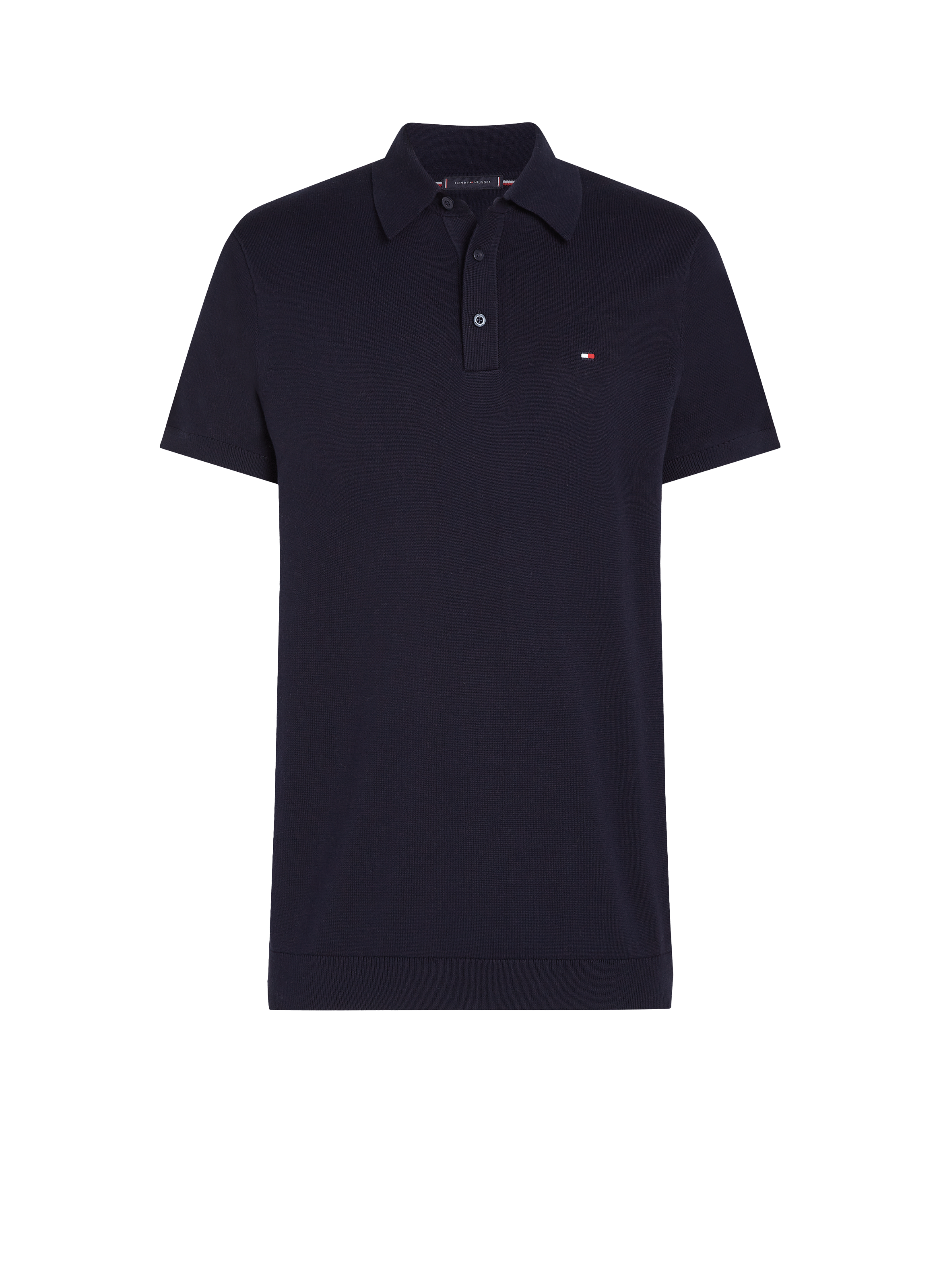 Striped cotton polo shirt TOMMY HILFIGER Blue
