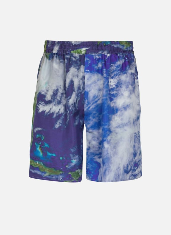Short en soie imprimée earth Multicolore by BALMAIN BALMAIN Short en soie imprimée earth Multicolore