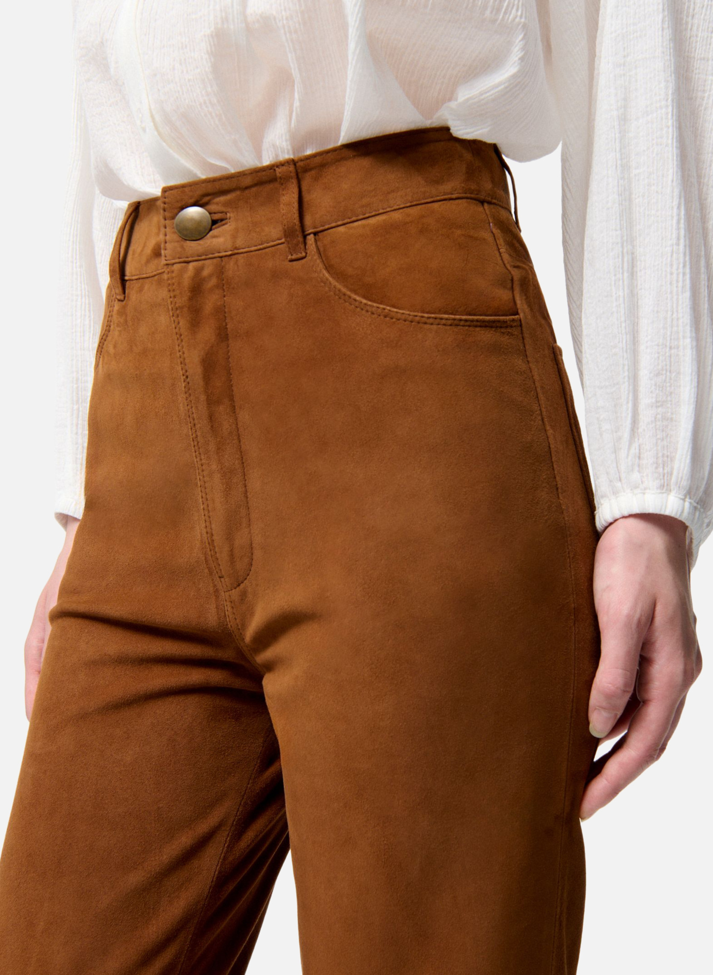 Pantalon Belita VANESSA BRUNO Marron