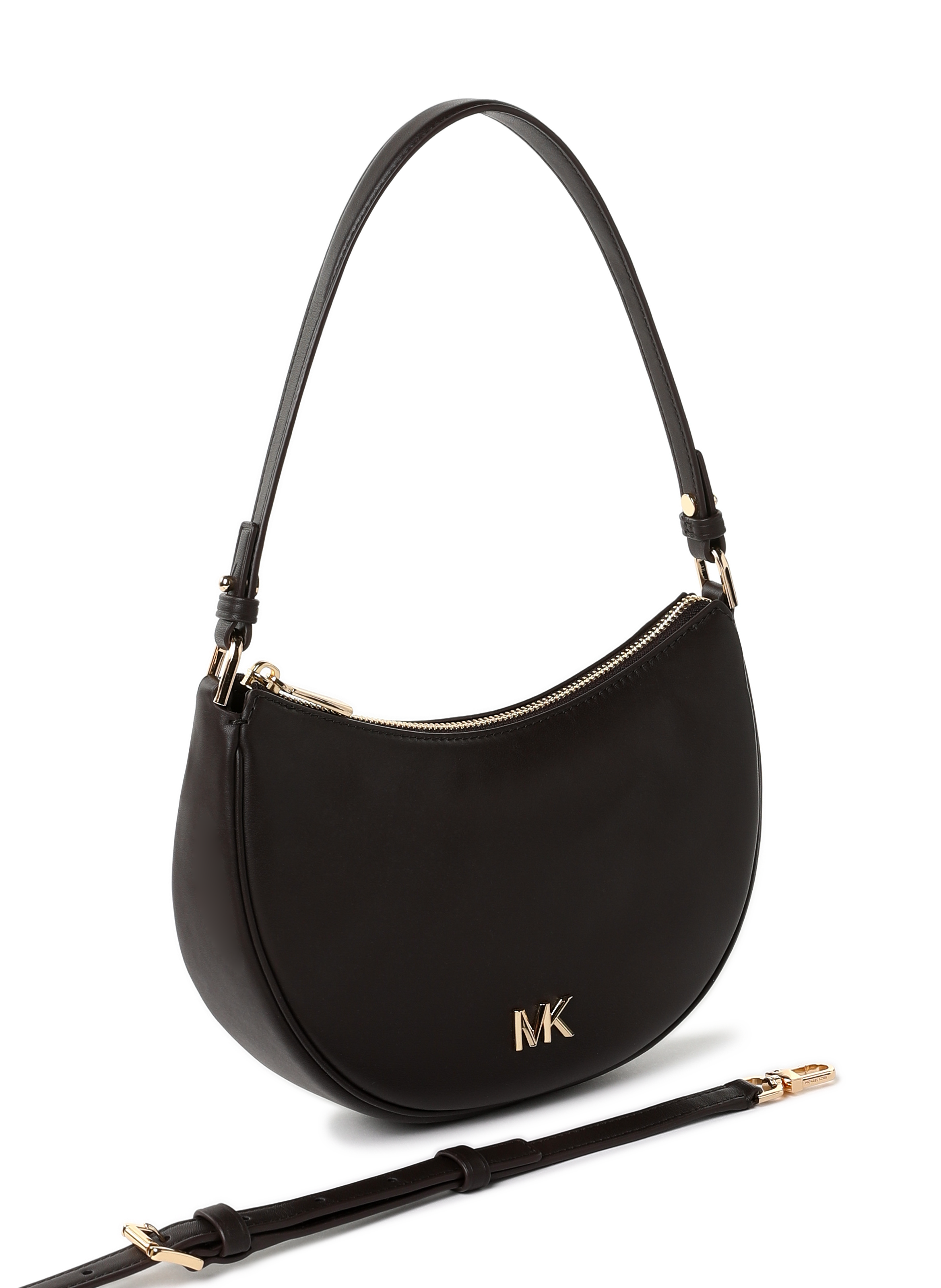 Sac à main en cuir  MICHAEL KORS Marron