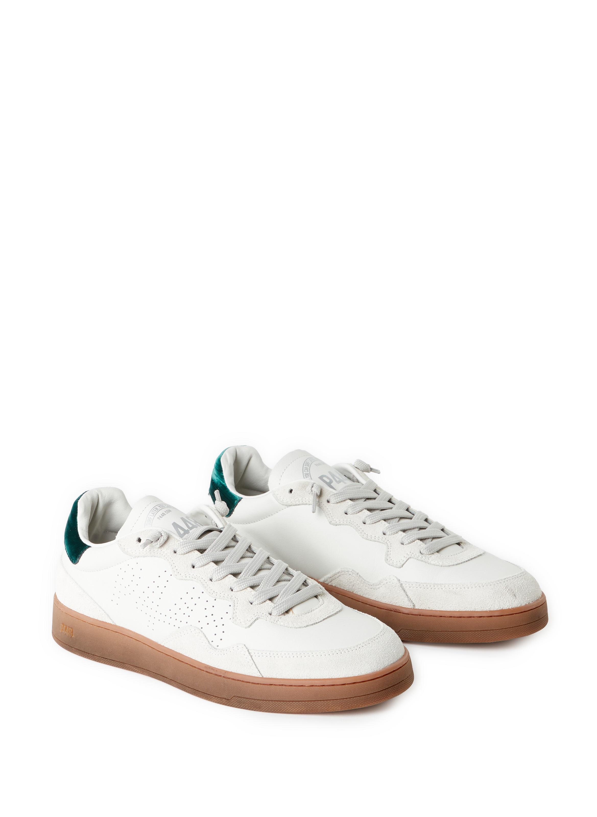 Round-toe Sneakers P448 White