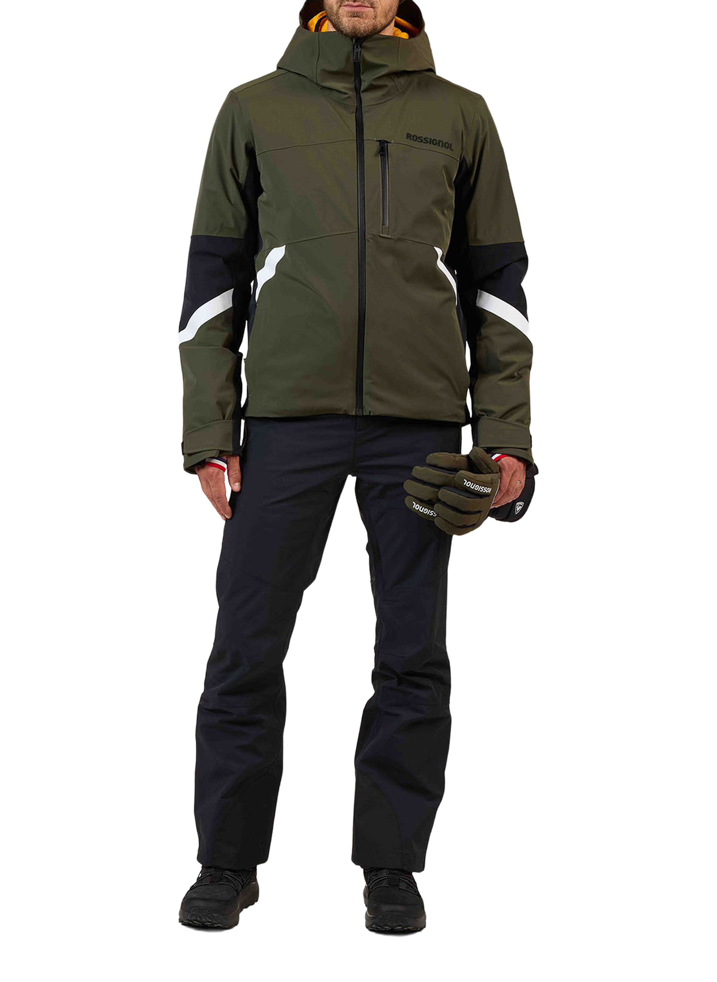 Waterproof ski jacket ROSSIGNOL Khaki