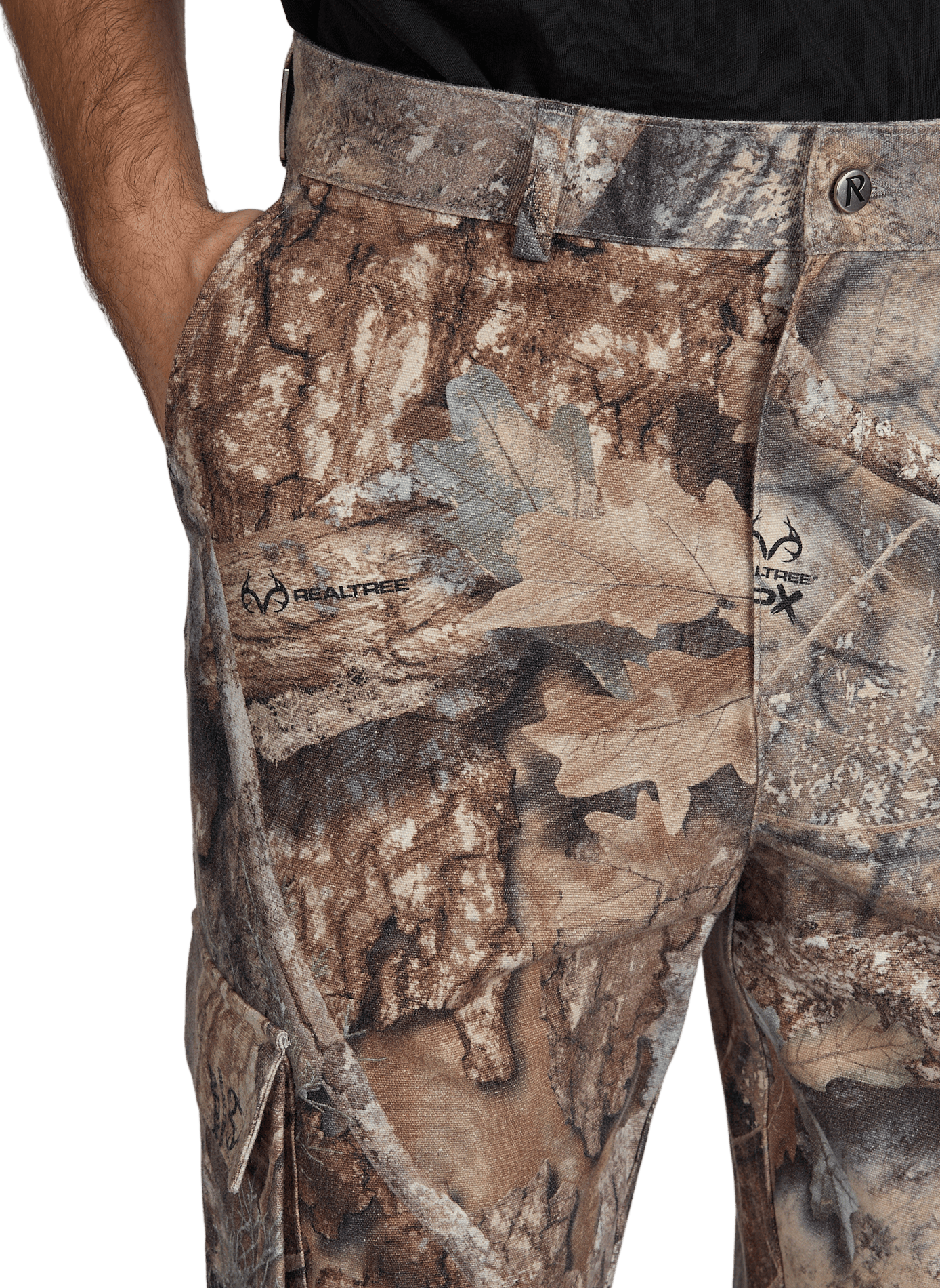 Pantalon cargo ample imprimé en coton REPRESENT Multicolore