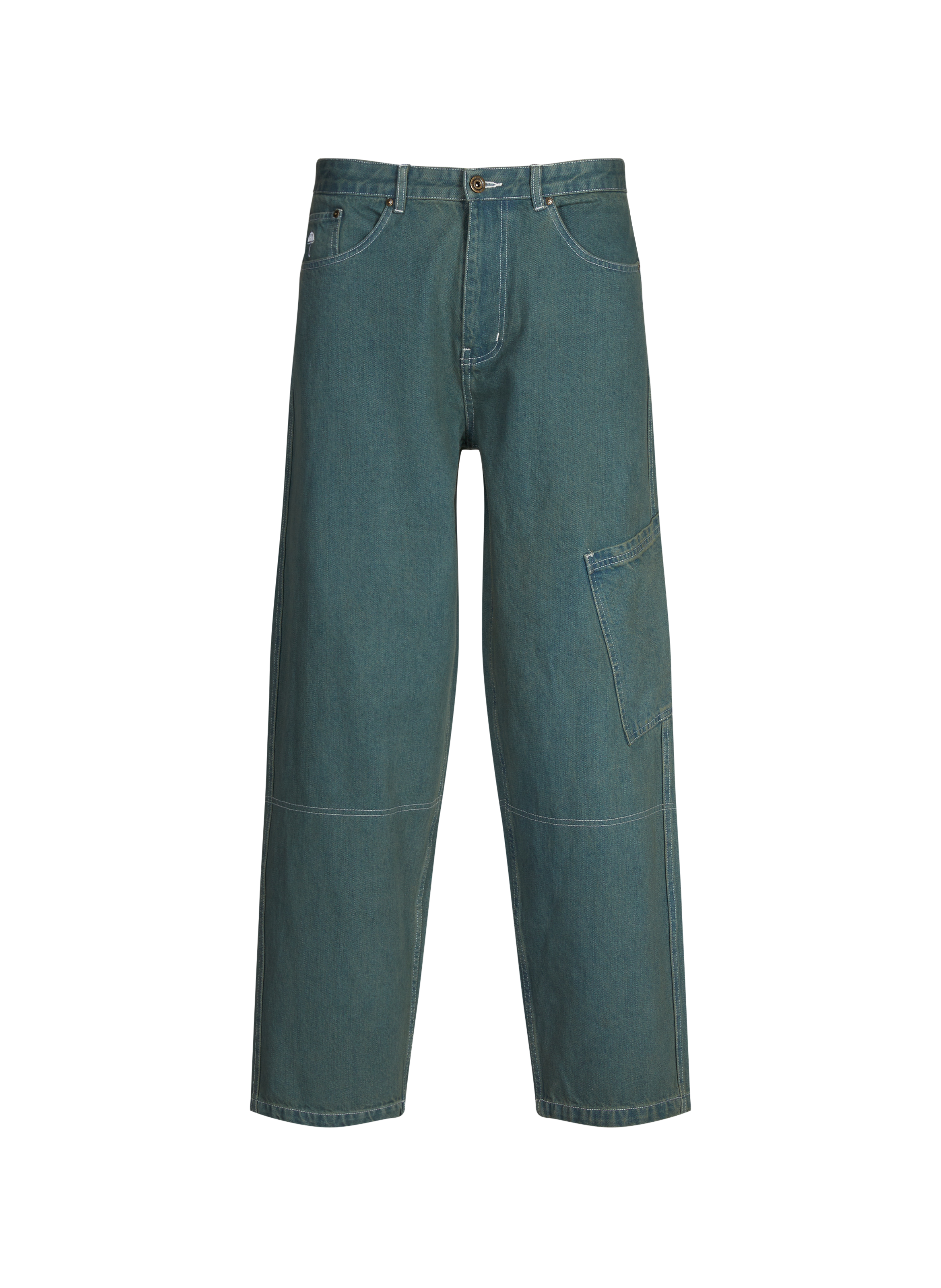 Loose cotton Jeans HELAS CAPS Green