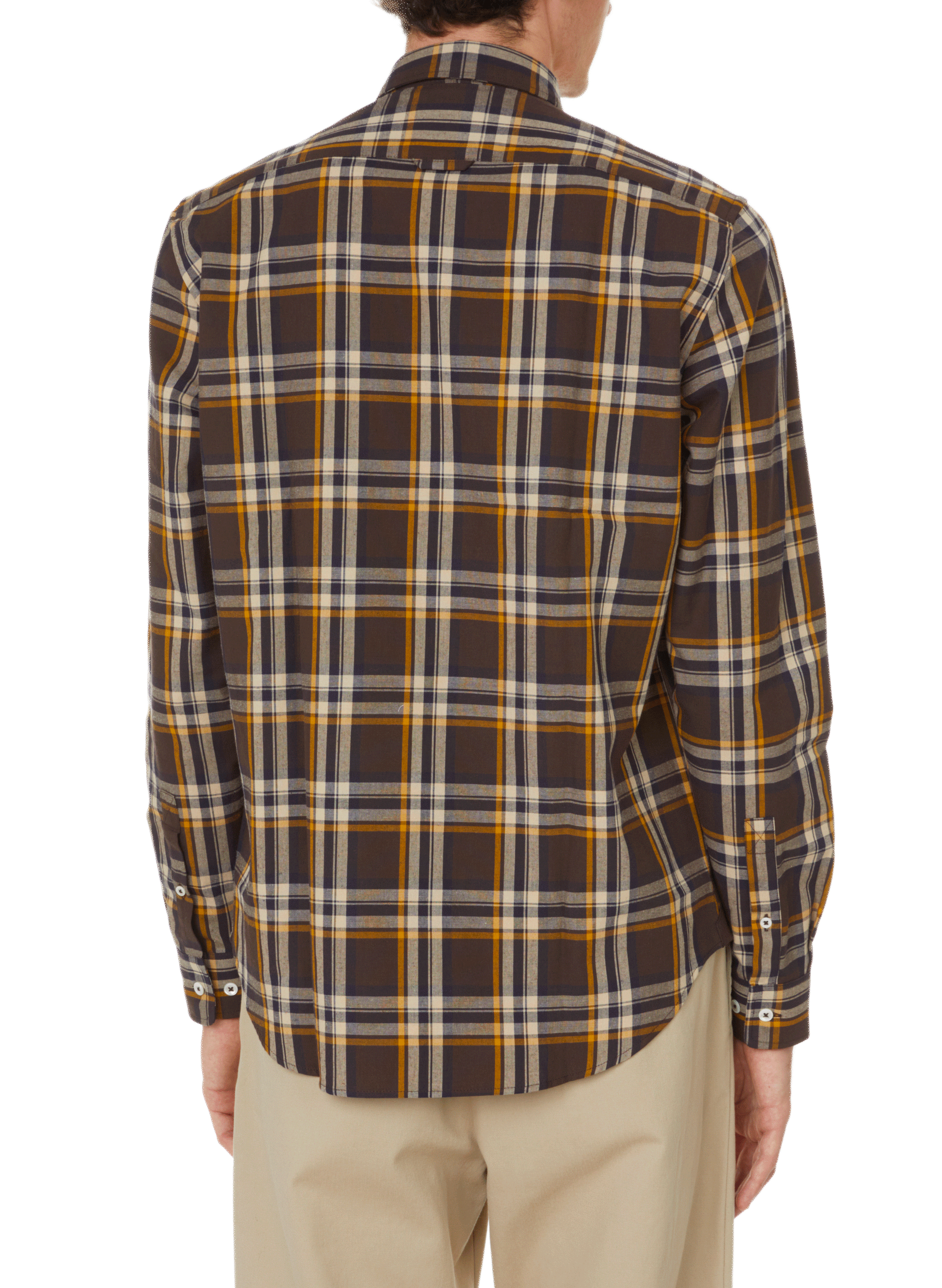 Checked shirt EDITIONS 102 Brown