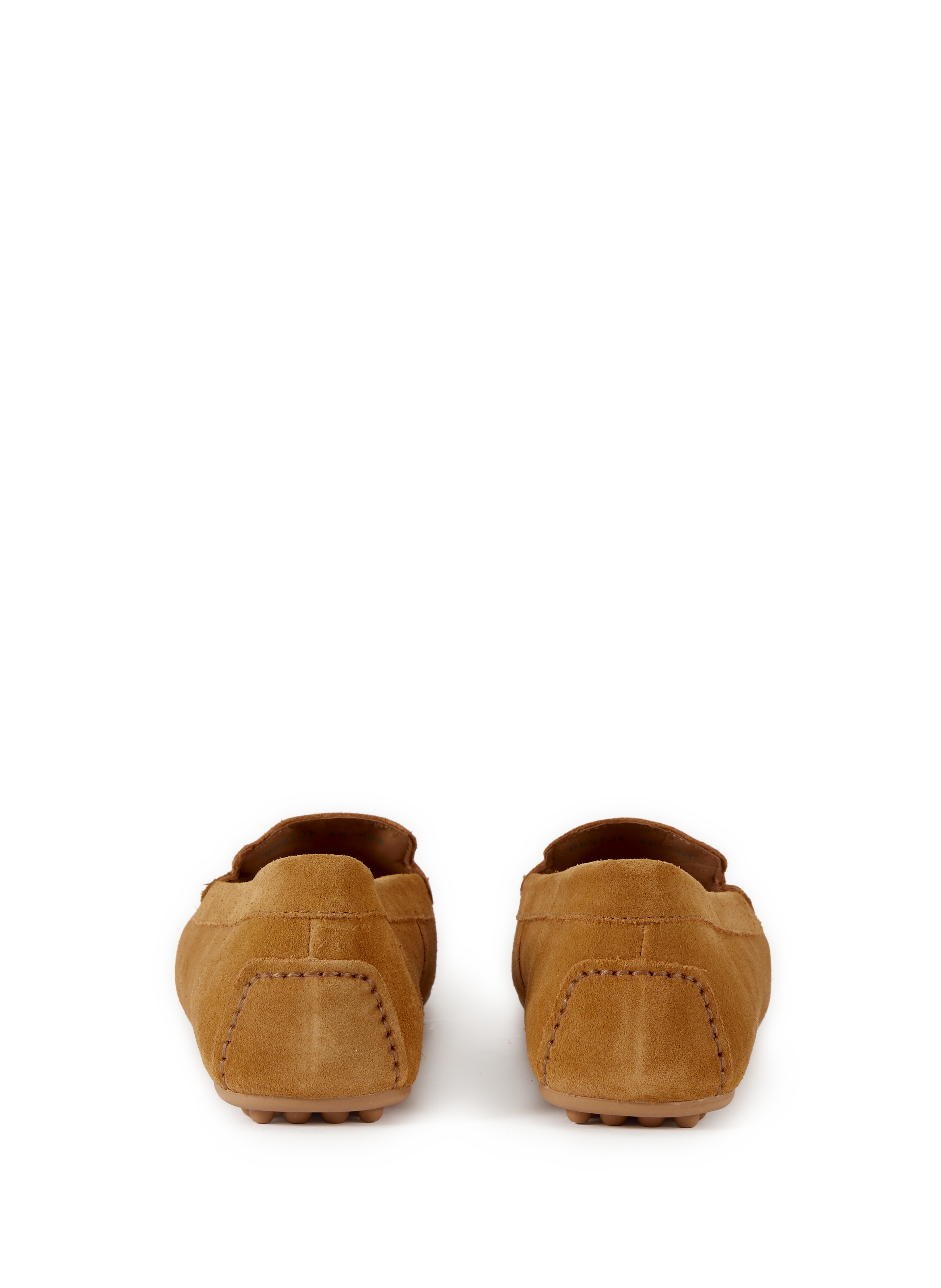 Mocassins en cuir suédé avec semelle adhérente GEOX Marron