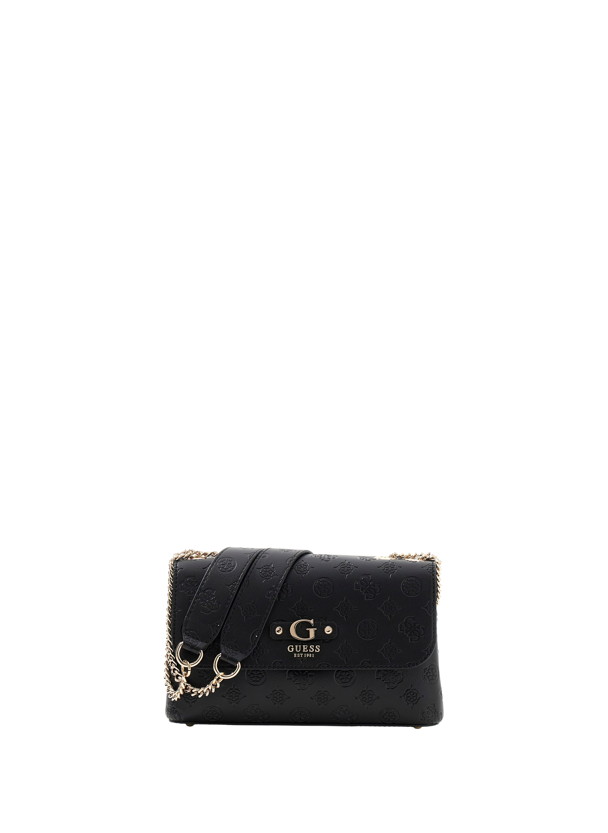 Dita logo shoulder bag GUESS Black