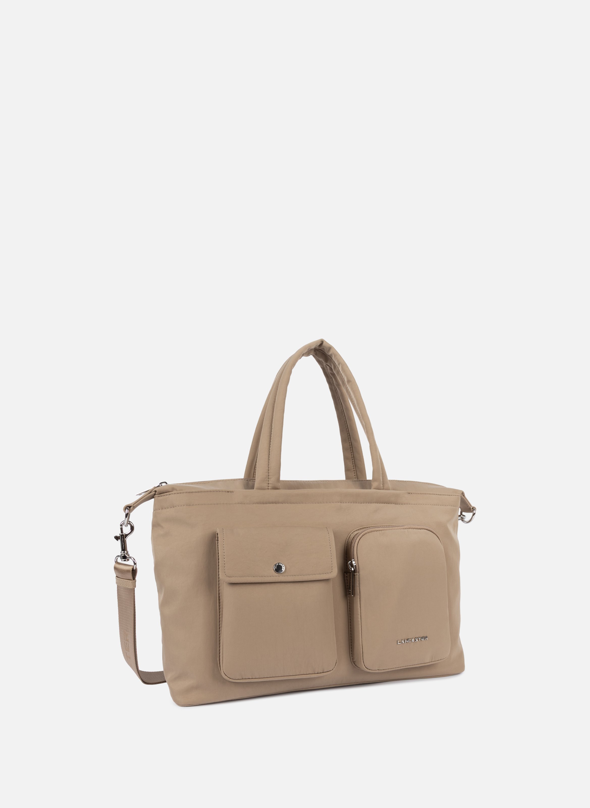 Sac à main bowling - Basic Pocket LANCASTER Marron