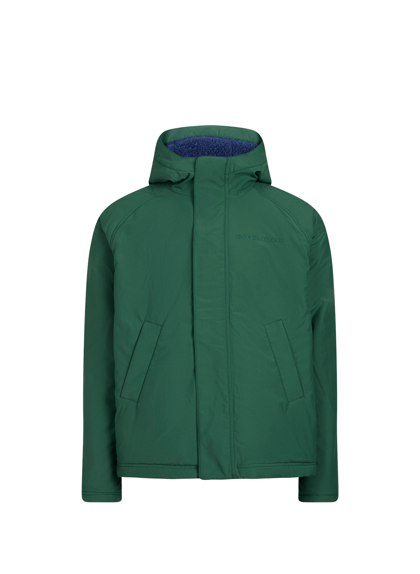 Veste réversible à capuche en laine mélangée CANADA GOOSE Bleu