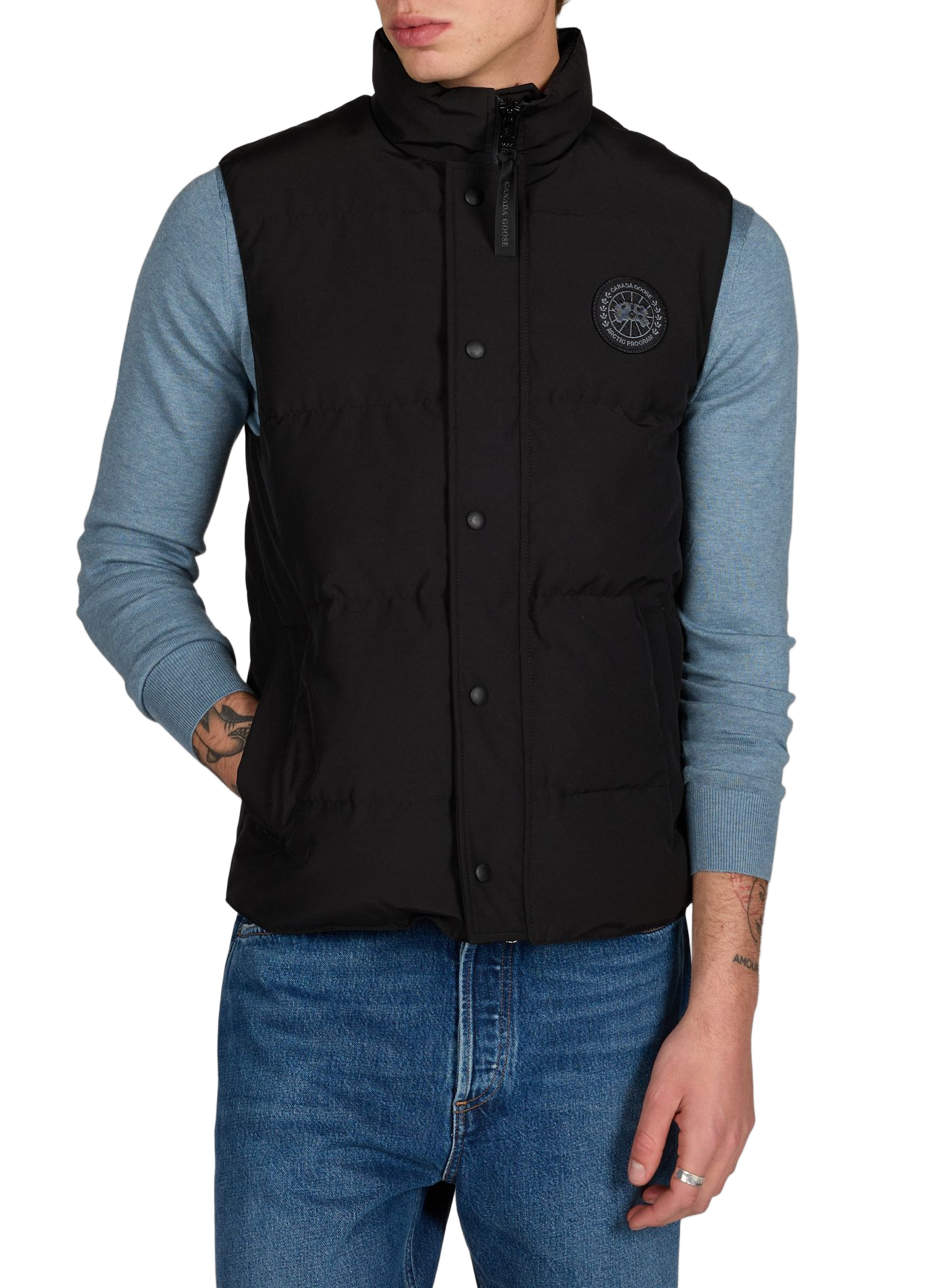 Down gilet CANADA GOOSE Black