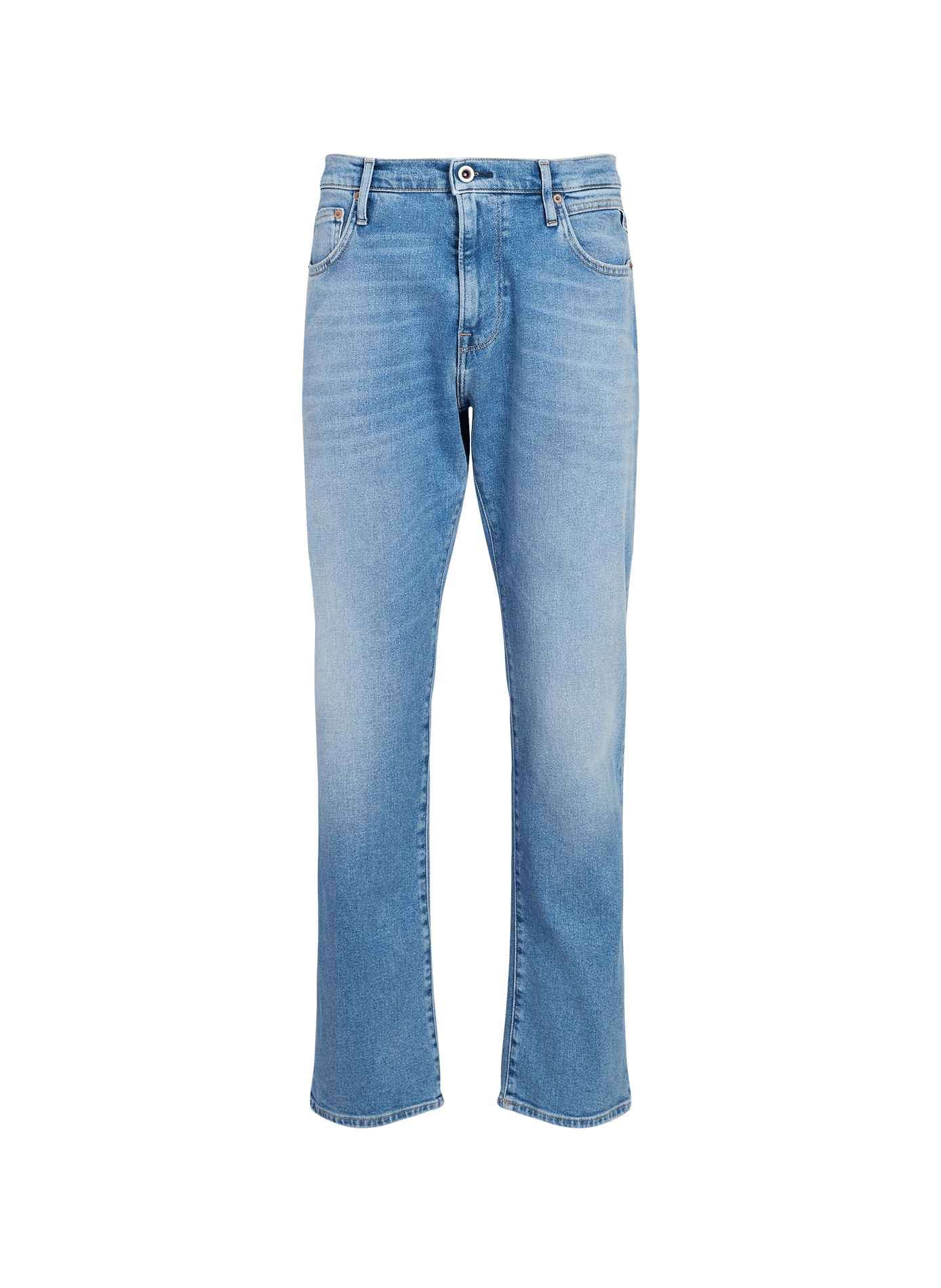 Jean droit en coton mélangé REPLAY Bleu