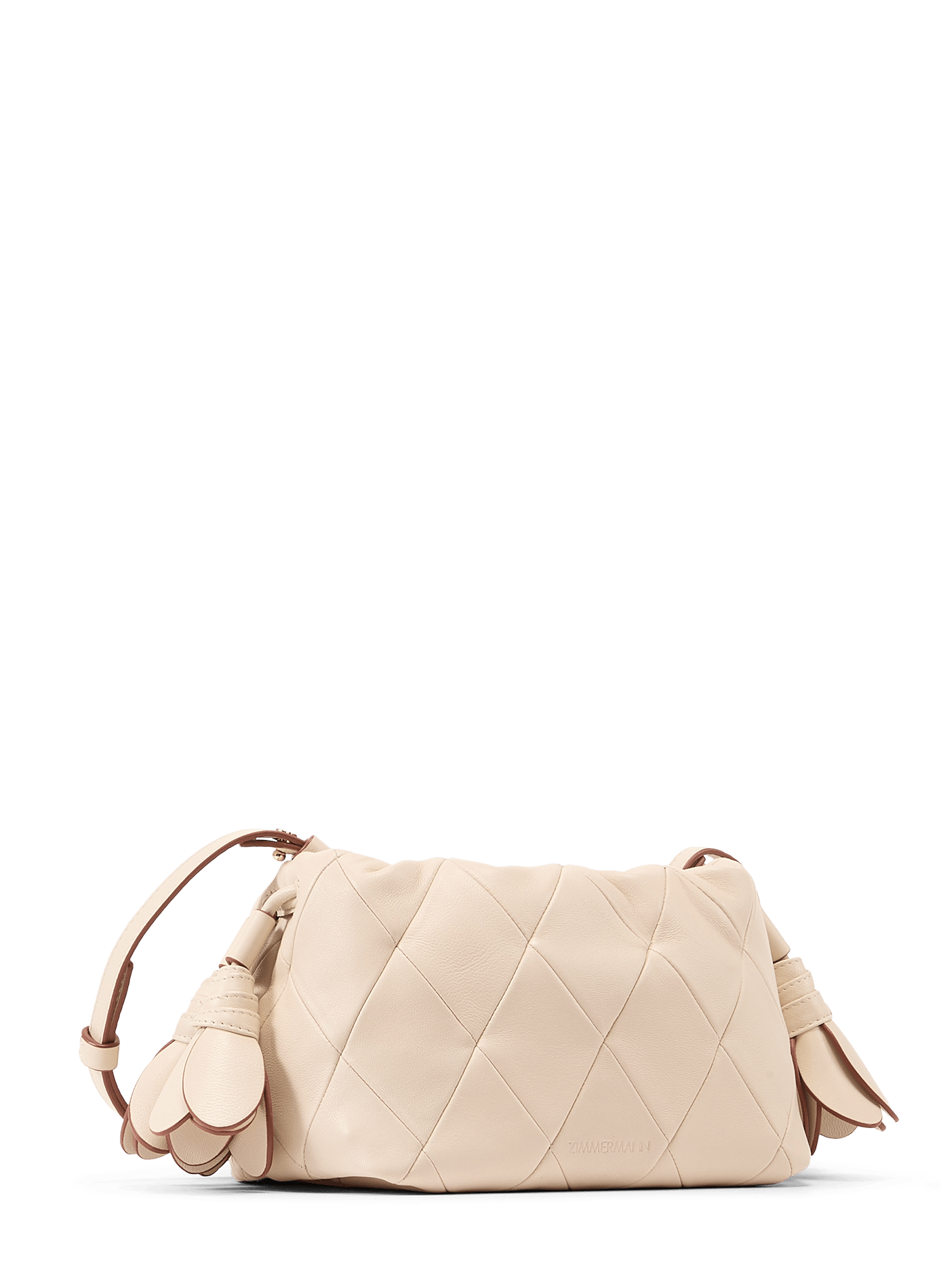 Bolso Cloud 91 Small de cuero de cordero ZIMMERMANN Blanco
