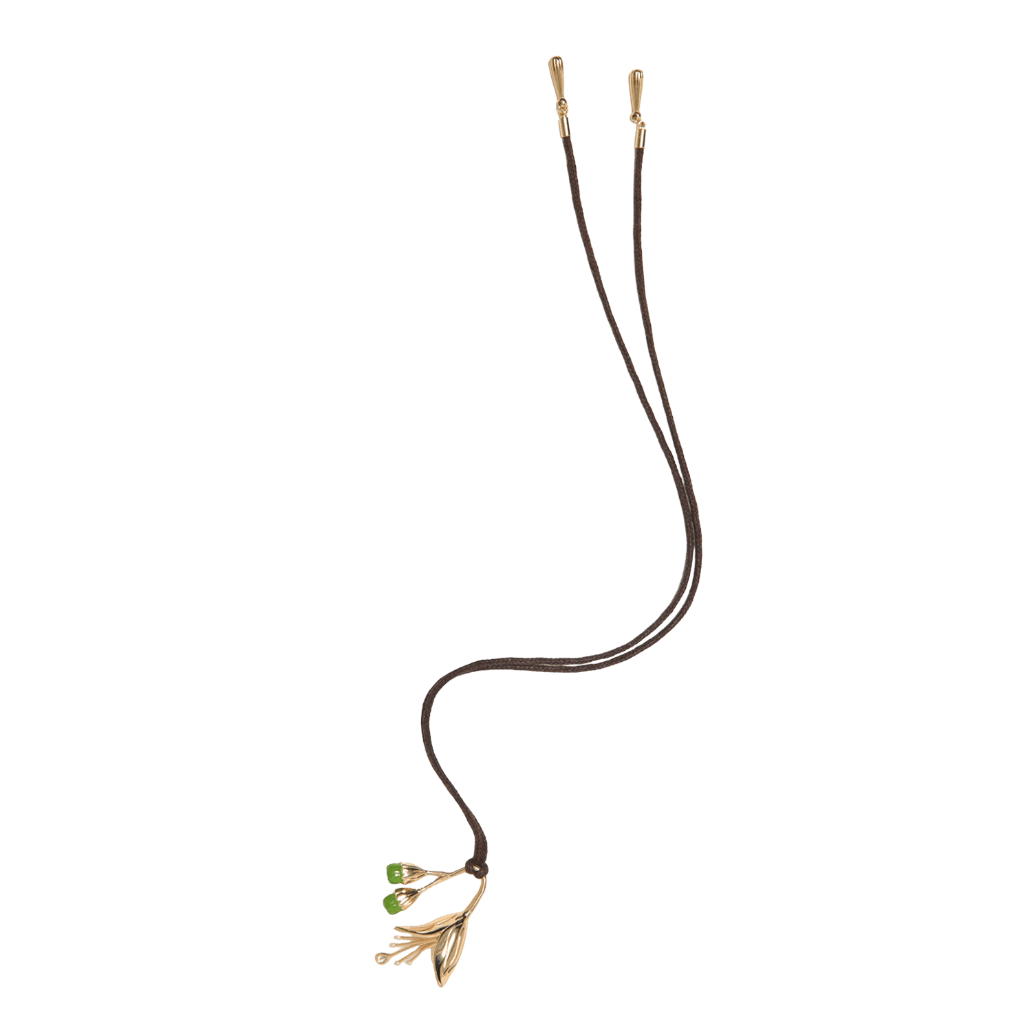 Collier en laiton MAJE Doré