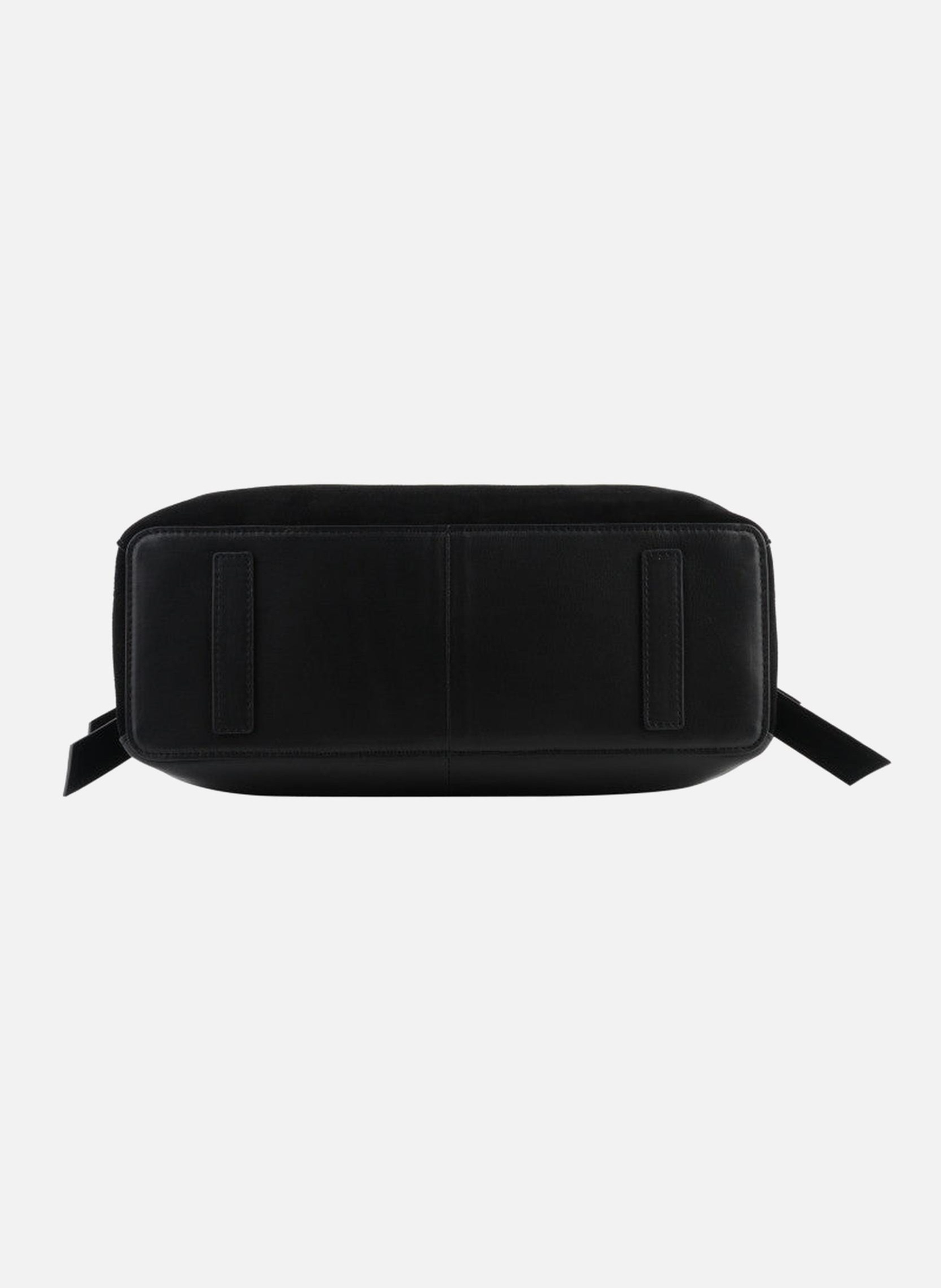 Amalie nubuck | sac à main POURCHET Noir