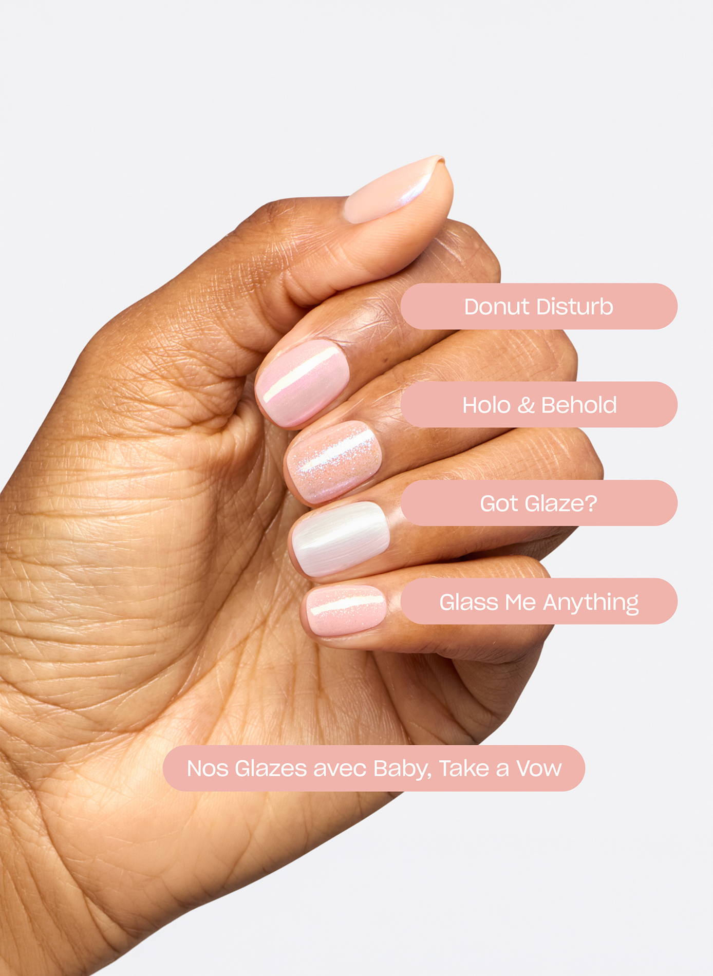 Moon Gleam - Long-lasting gel effect nail polish, glazed finish OPI Bleu clair