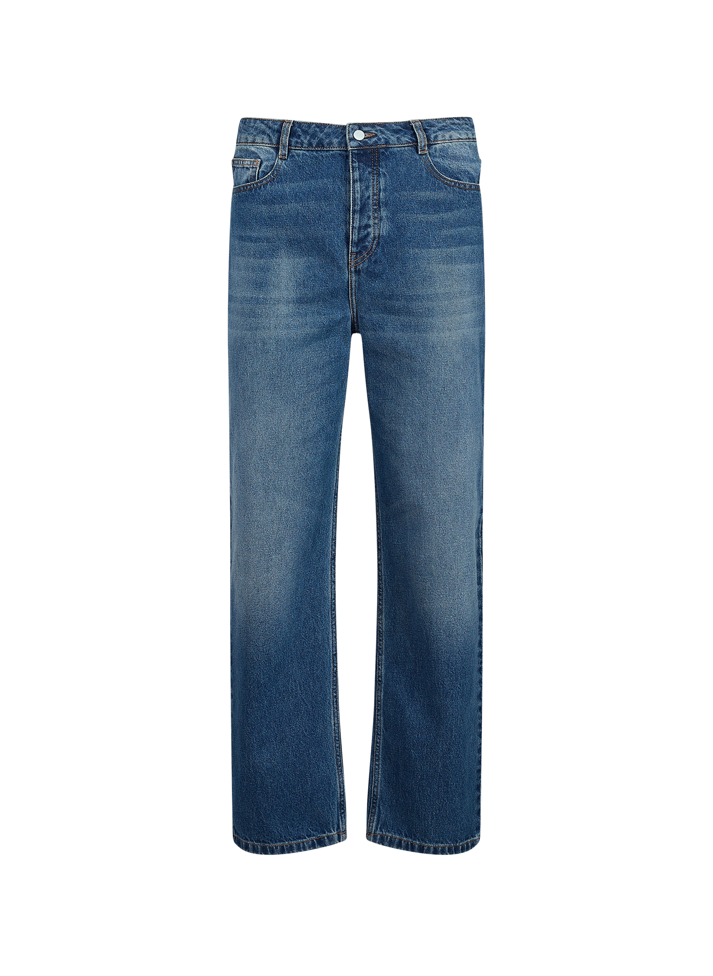 Washed cotton BETA jeans SAISON 1865 Blue