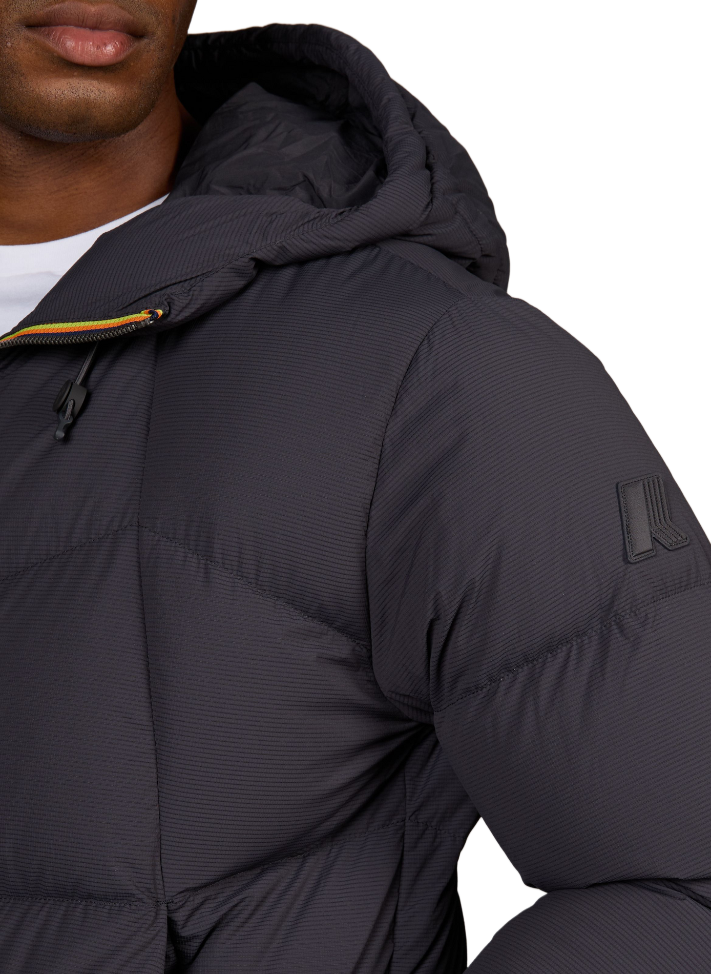 Doudoune col montant  K-WAY Gris