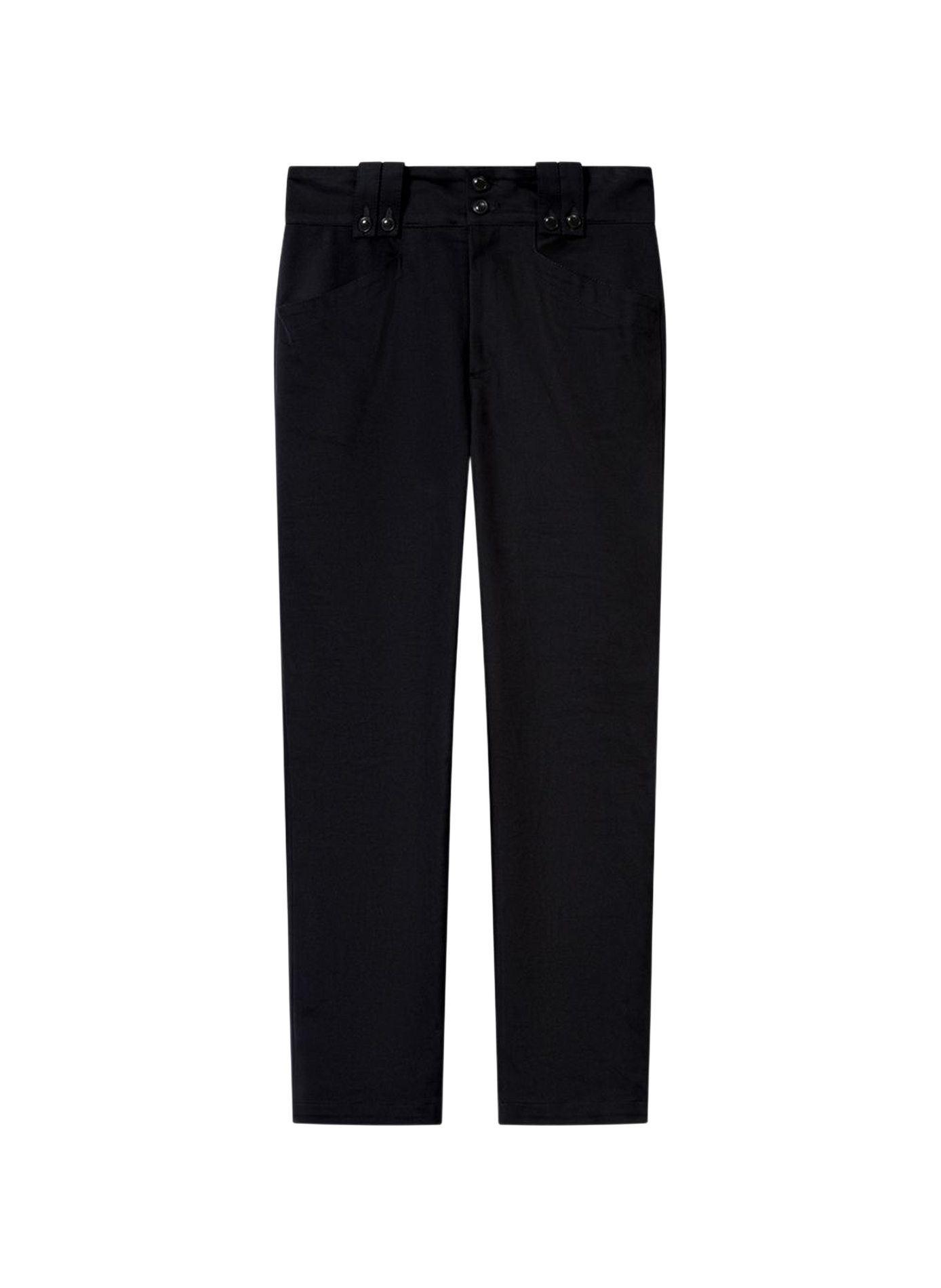 Birdy trousers in stretch cotton blend ISABEL MARANT Black