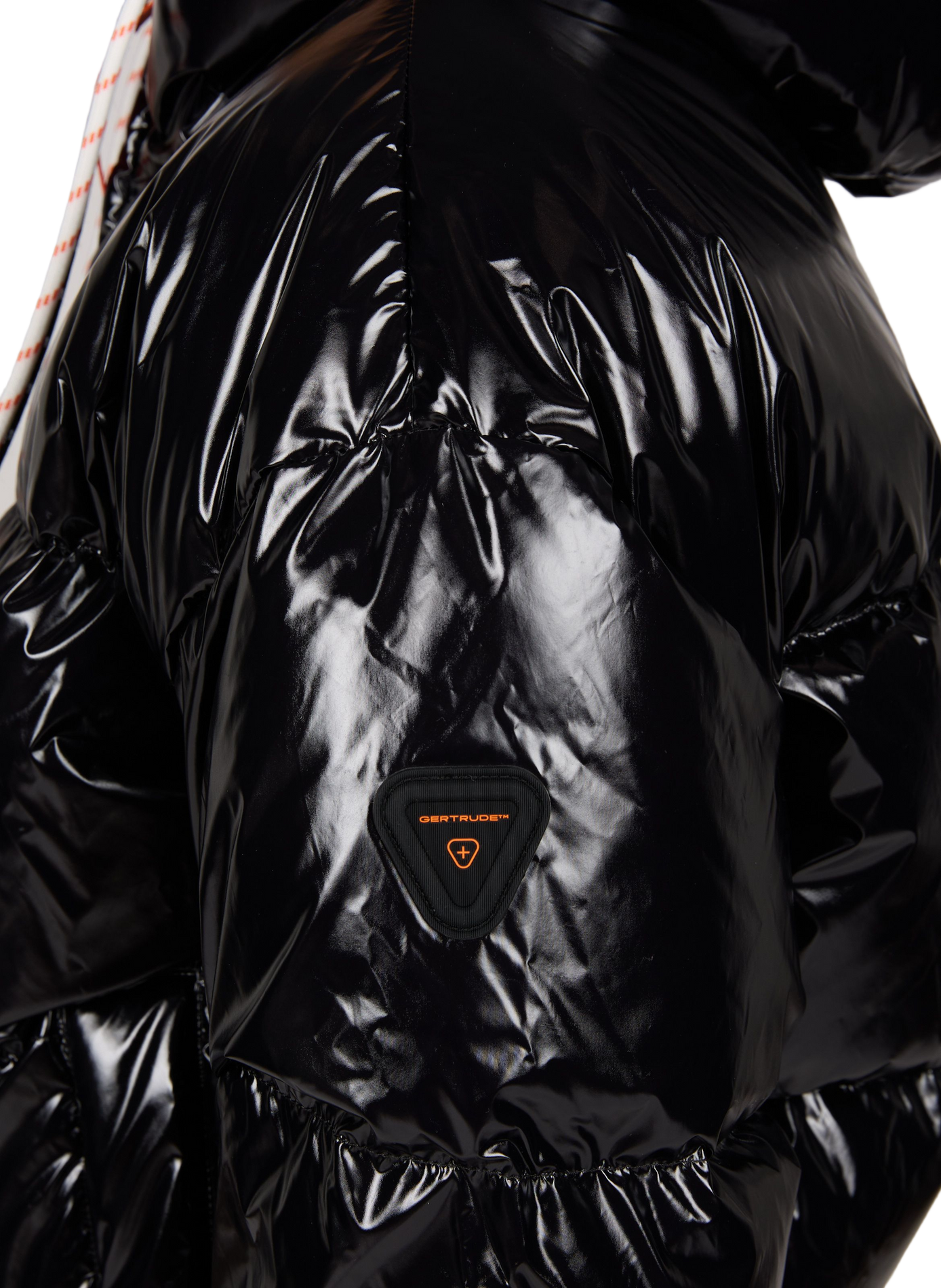 NINE patent puffer jacket with adjustable hood GERTRUDE Black