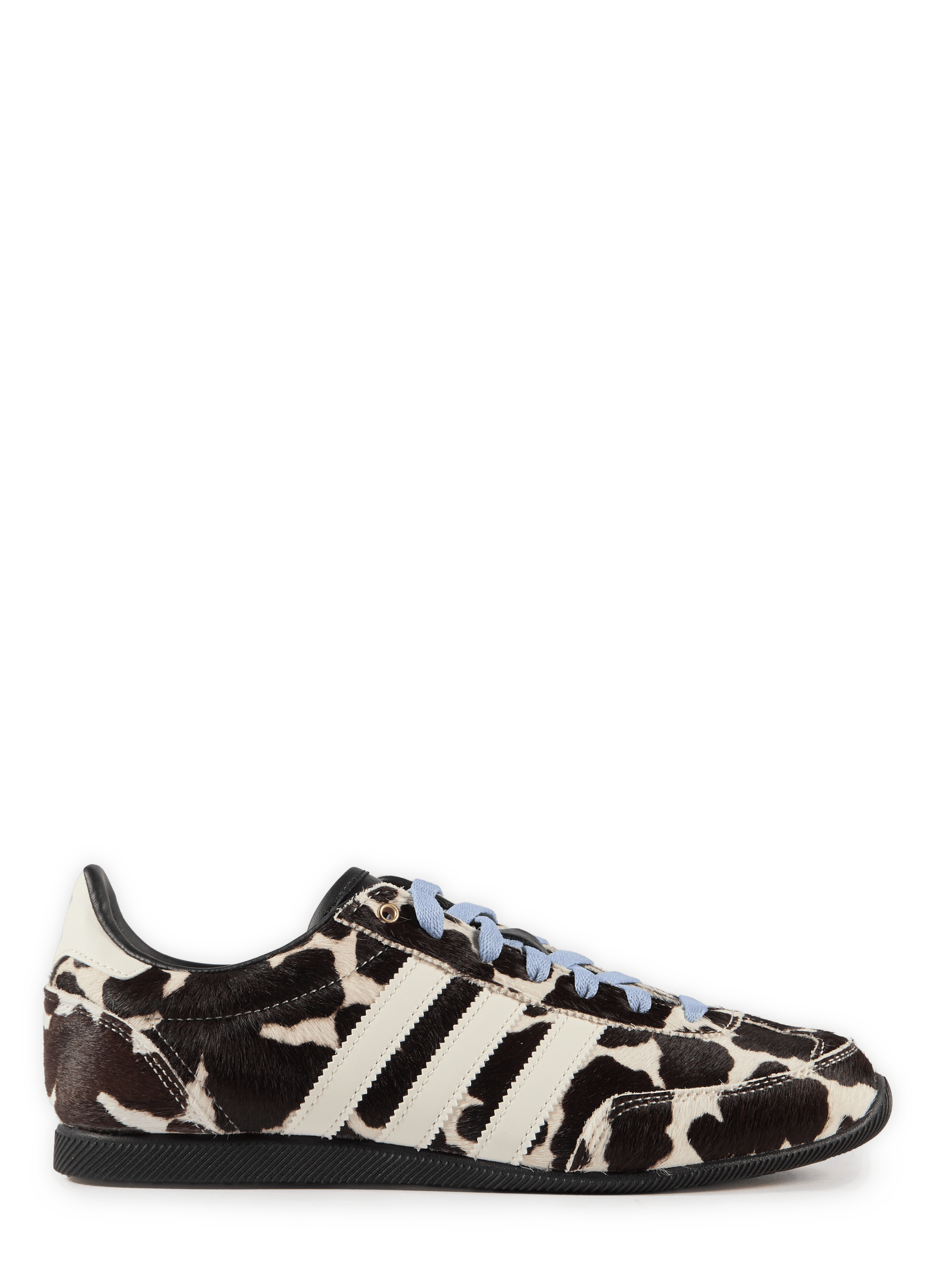 Zapatillas bajas estampadas de cuero ADIDAS Negro