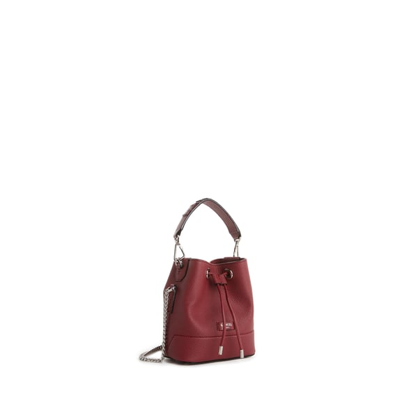 Mini sac seau Ninon en cuir