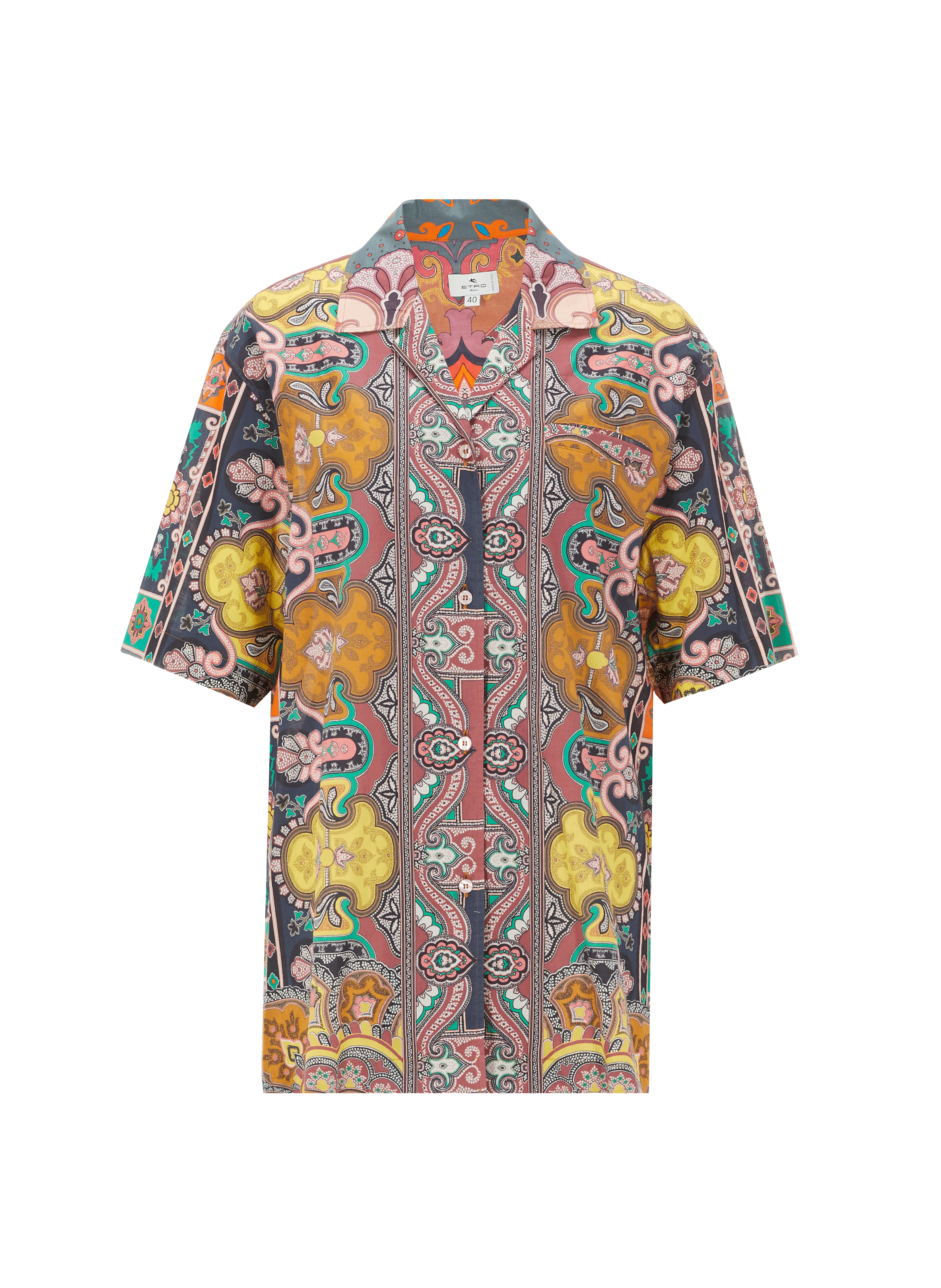 Chemise à imprimé en coton