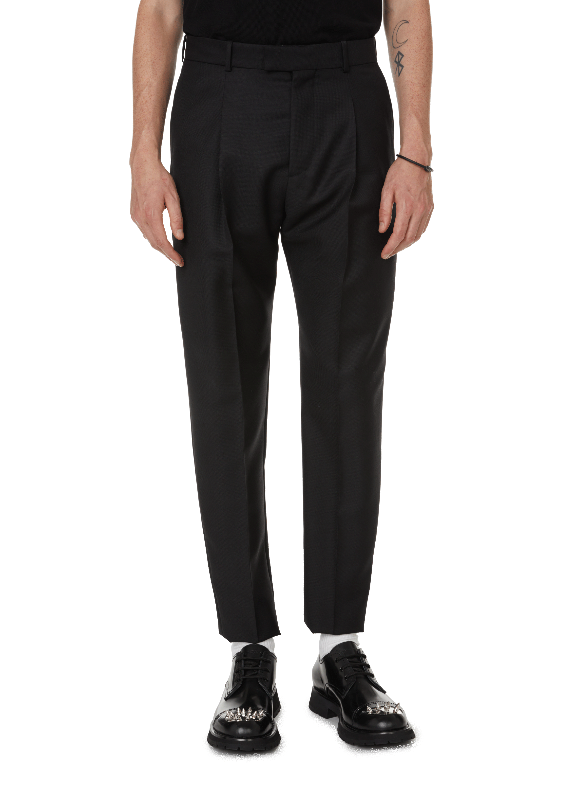 ALEXANDER MCQUEEN Pantalon tailleur Noir