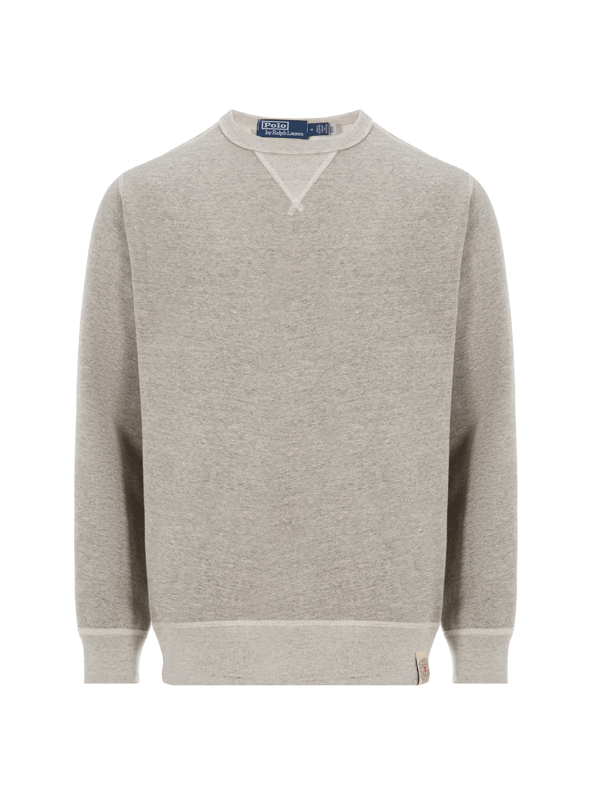 Sweatshirt effet bi-matière