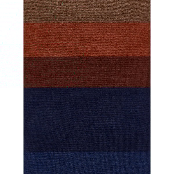 Foulard à rayures en laine