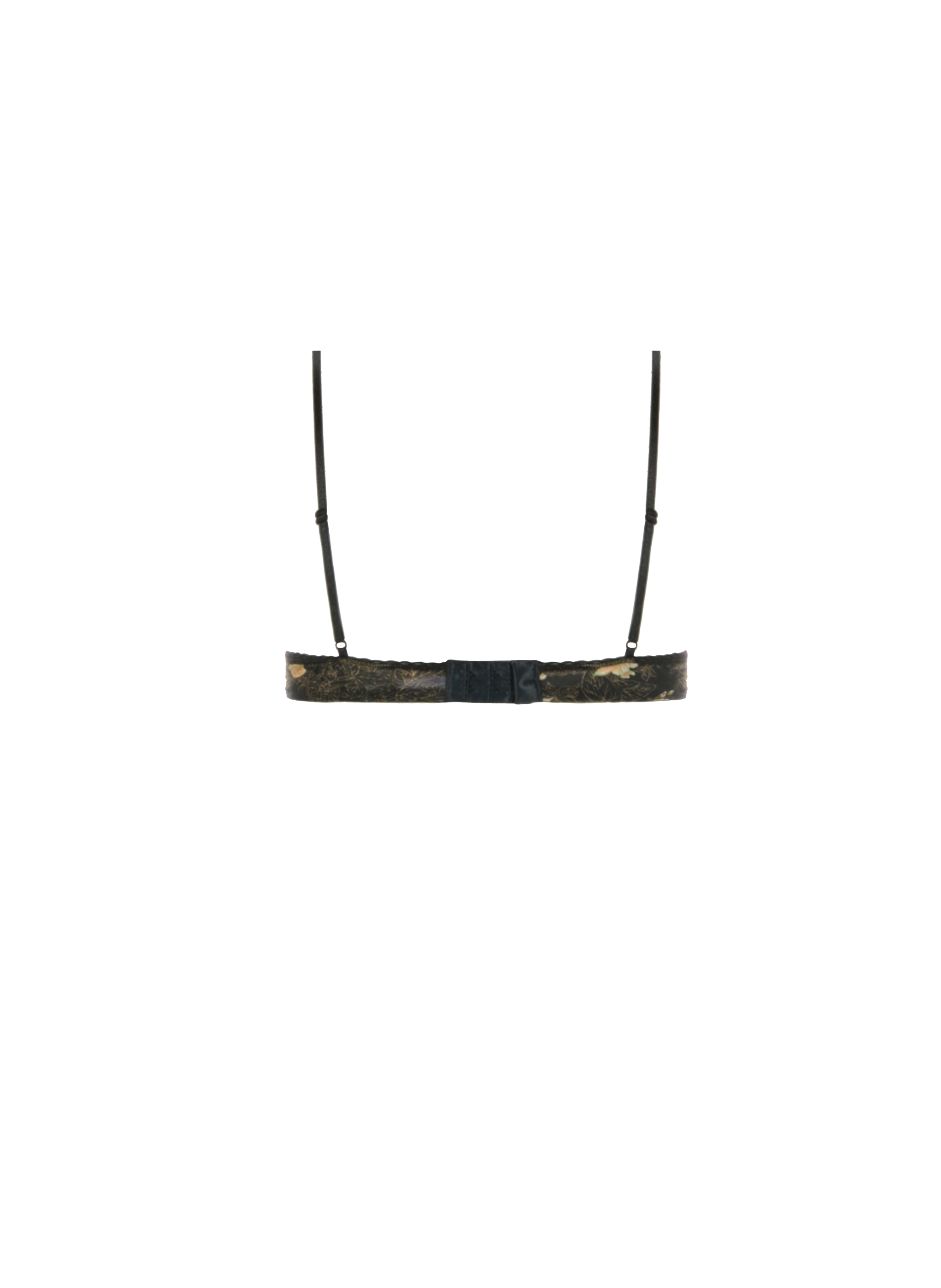 Soft bra with pattern MOMONI Black